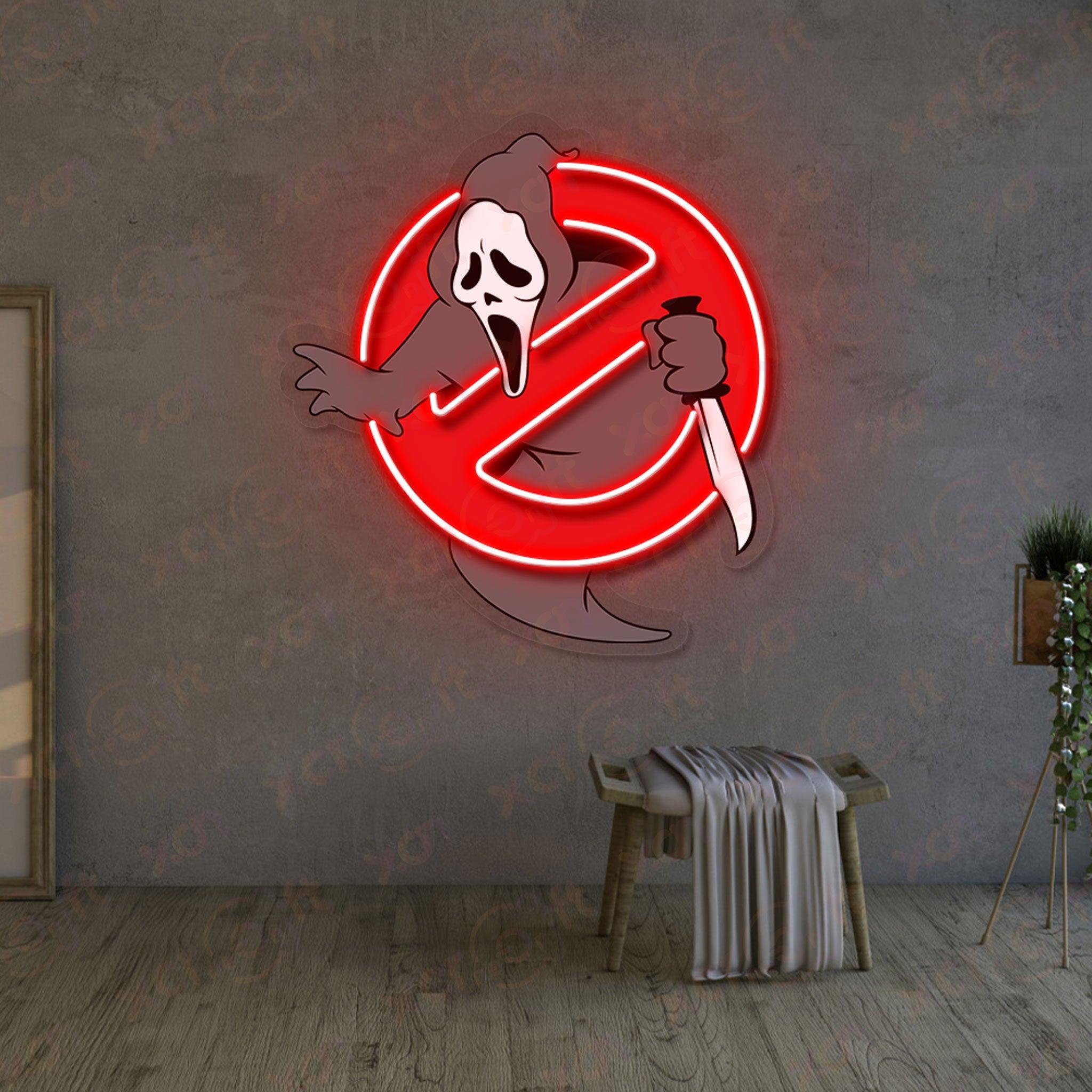 Ghostbusters Neon Signs Art