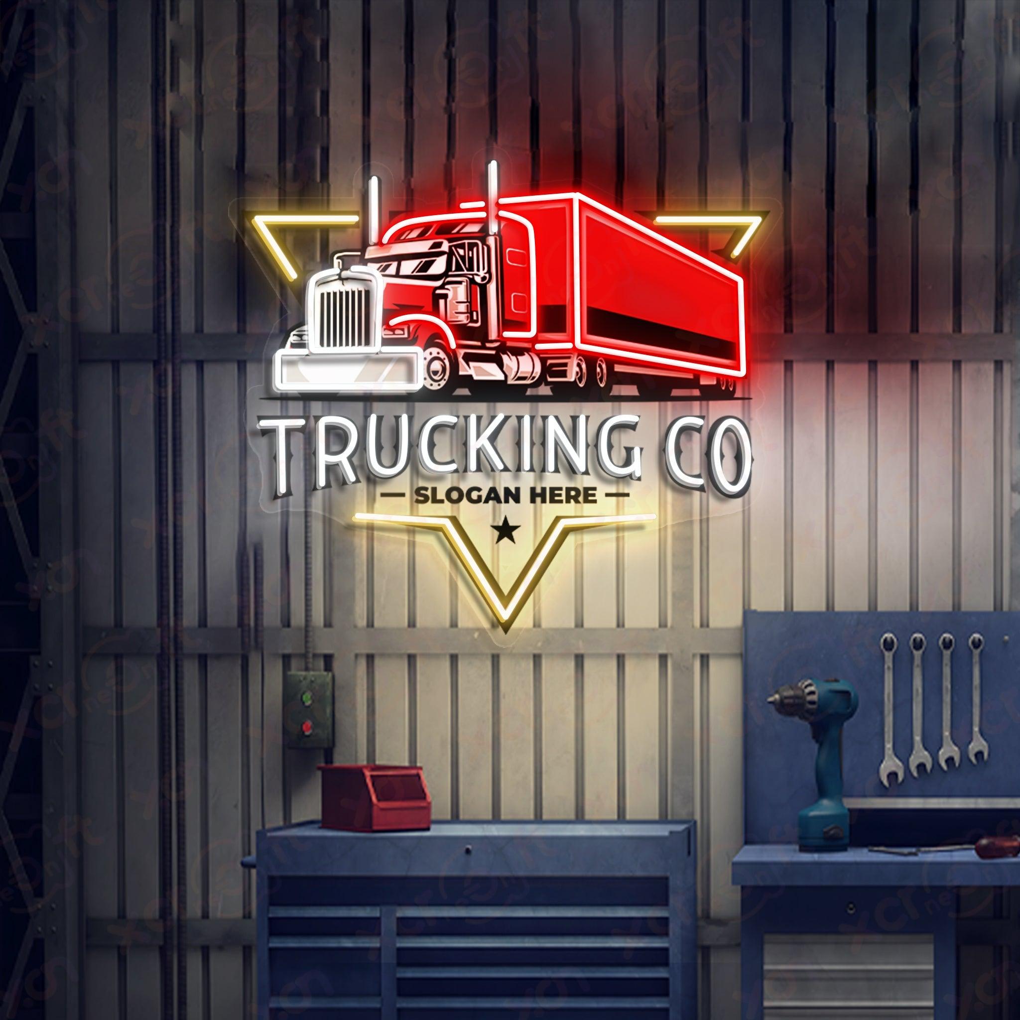 Truck UV Printed Neon Sign