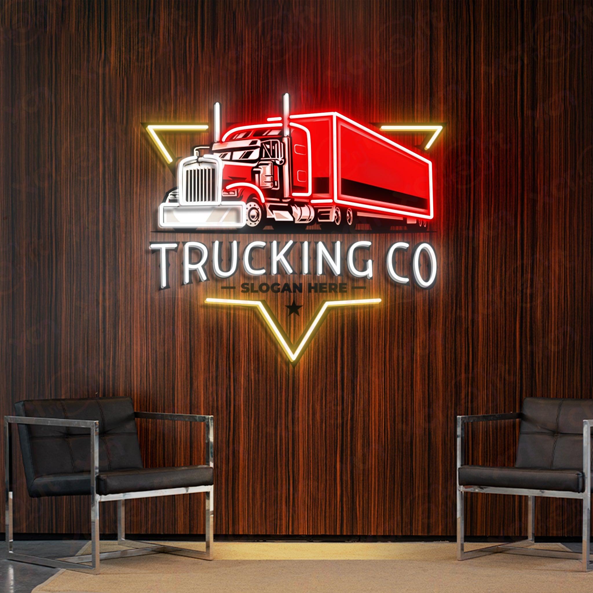 Truck UV Printed Neon Sign