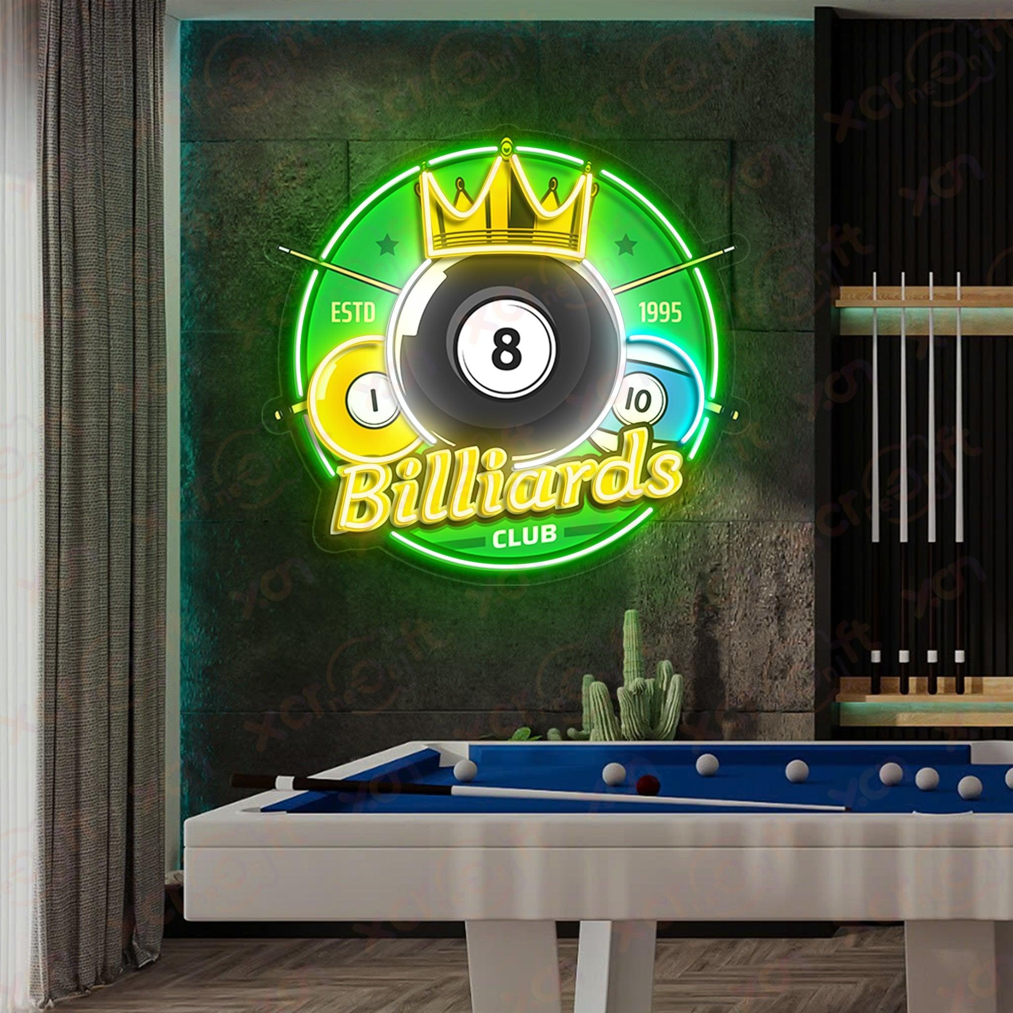 Billiard Durable Neon Light