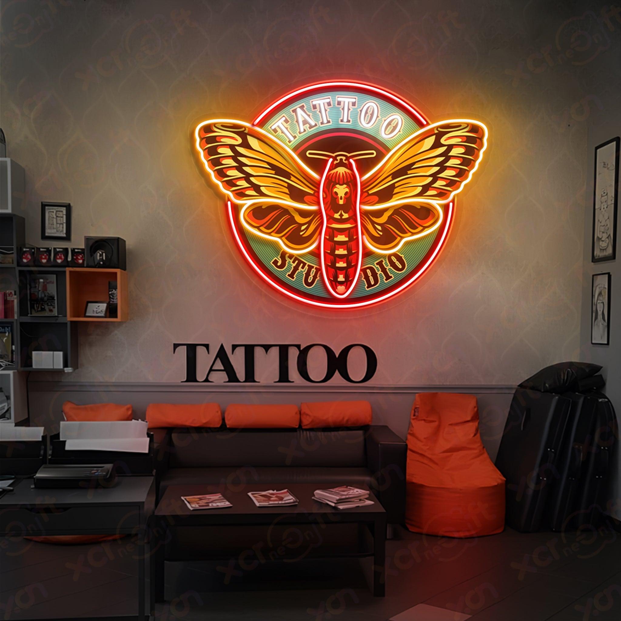 Tattoo UV Printed LED Neon Sign