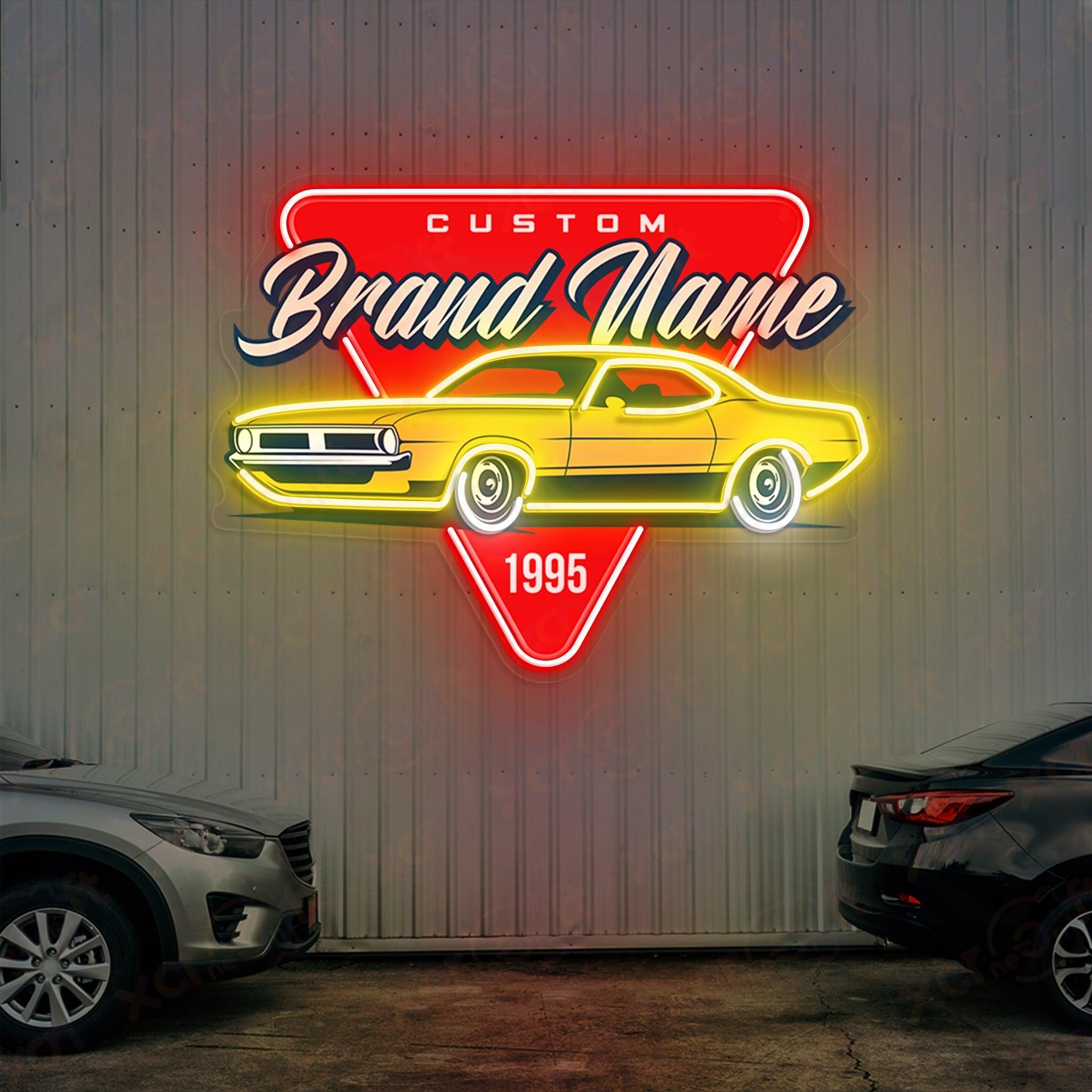 Car Shop LED Neon Light Decor