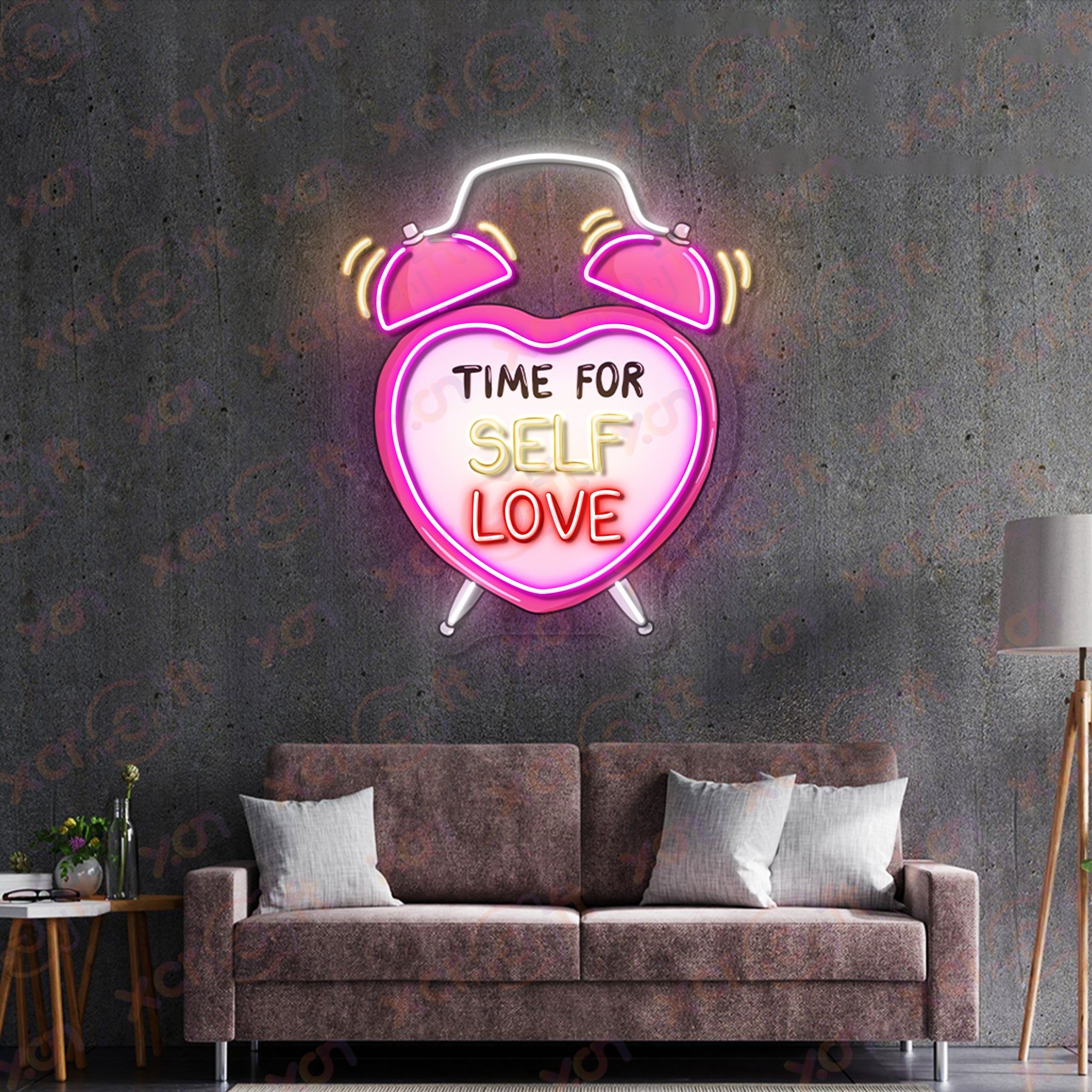 Manifest It LED Neon Wall Art