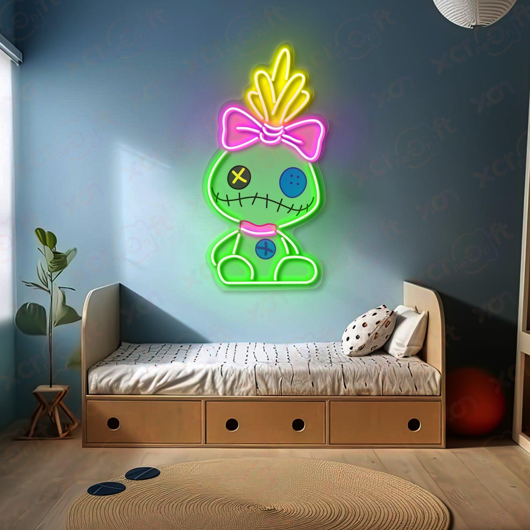 Scrump Lilo Printed LED Neon Sign