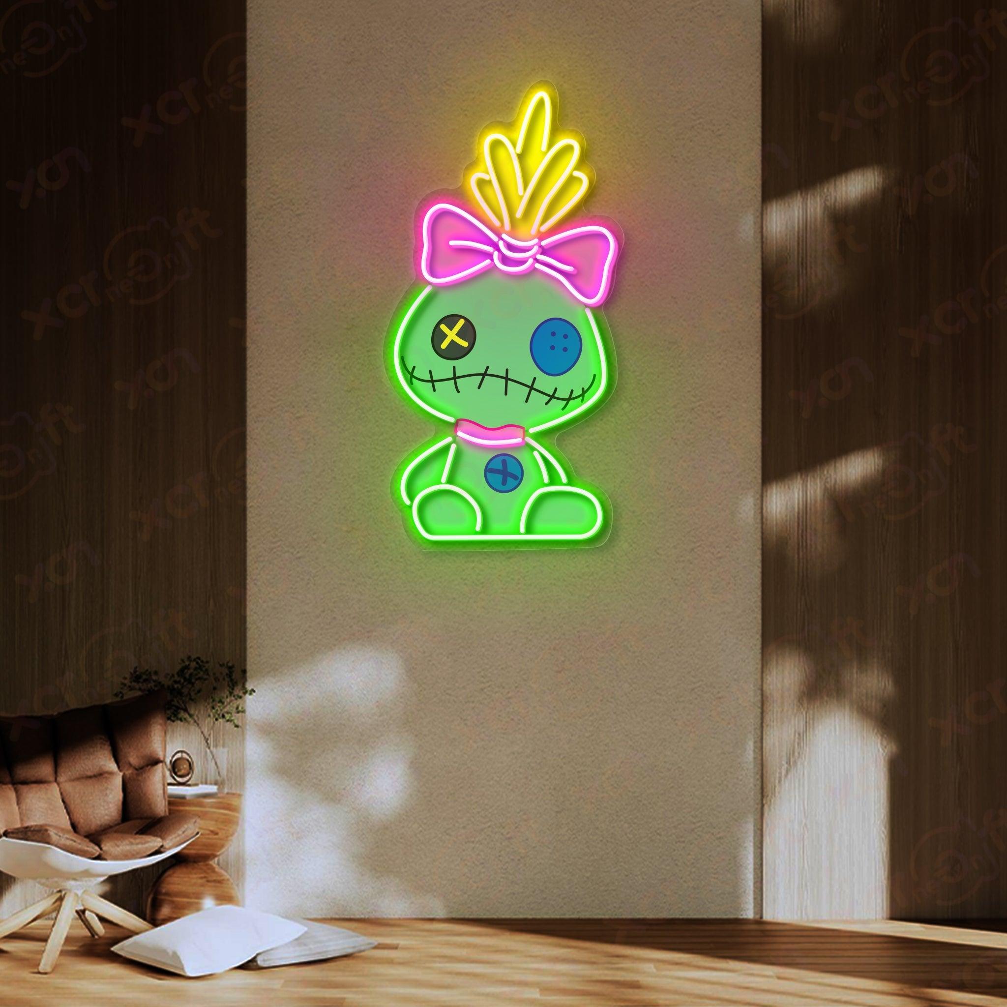 Scrump Lilo Printed LED Neon Sign