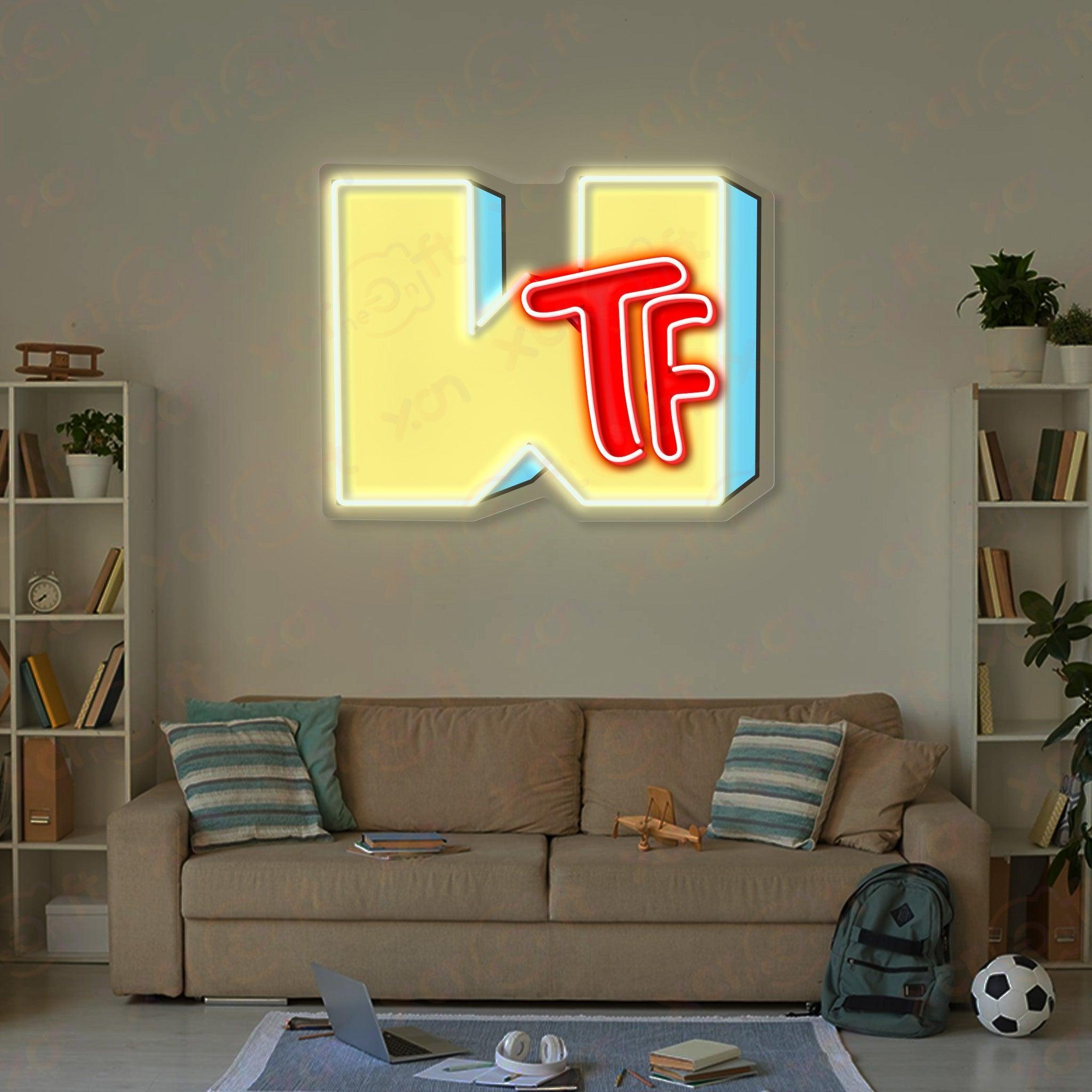 W-Words MTV LED Neon Wall Art