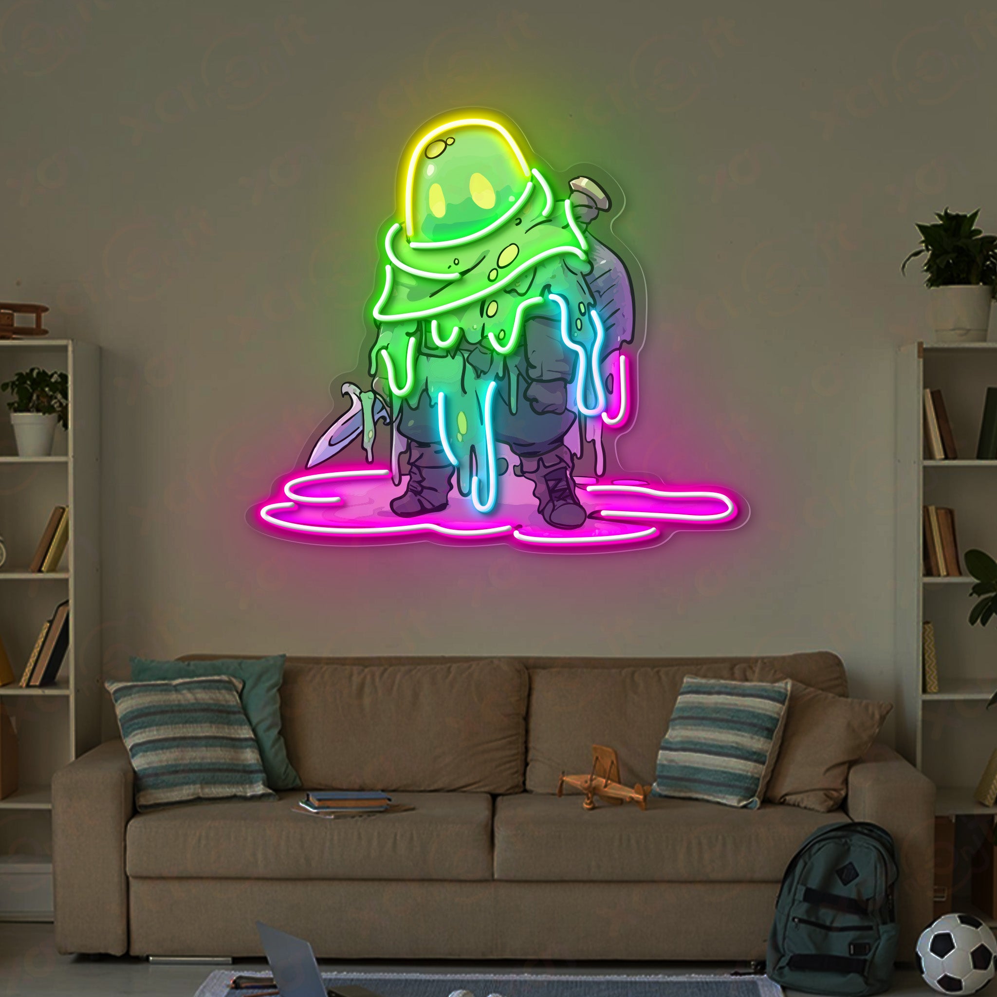 Anime Cartoon Character LED Neon Sign