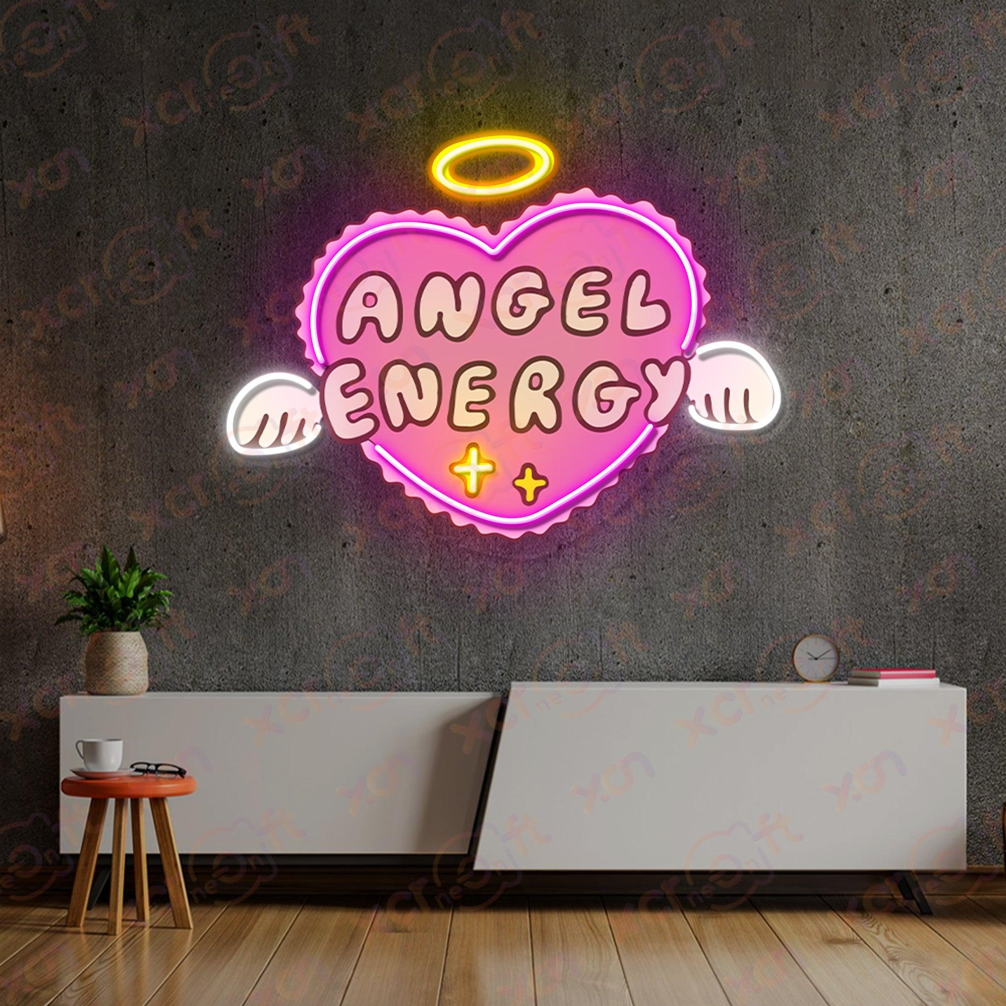 Angel Energy LED UV Printed Neon Signs