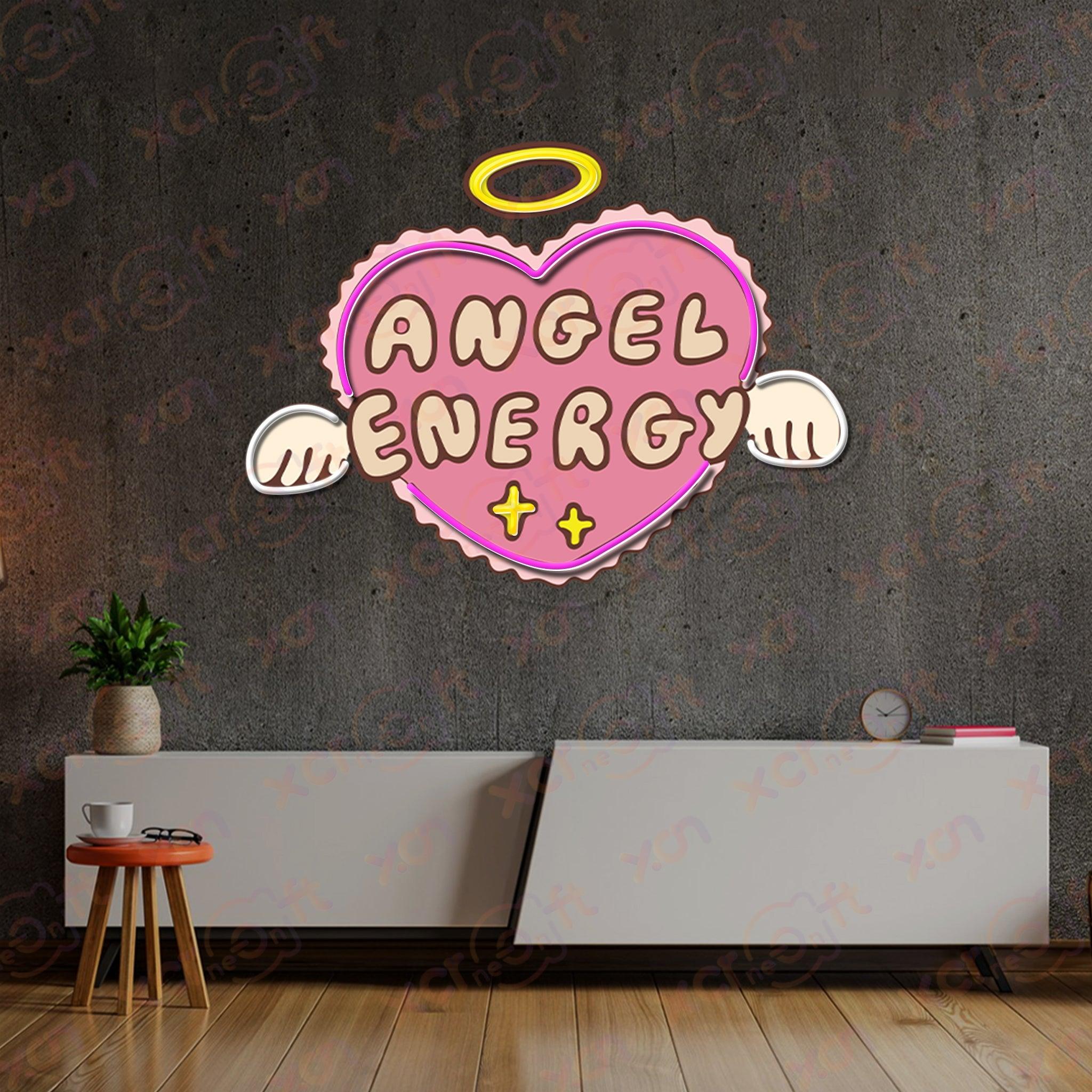 Angel Energy LED UV Printed Neon Signs