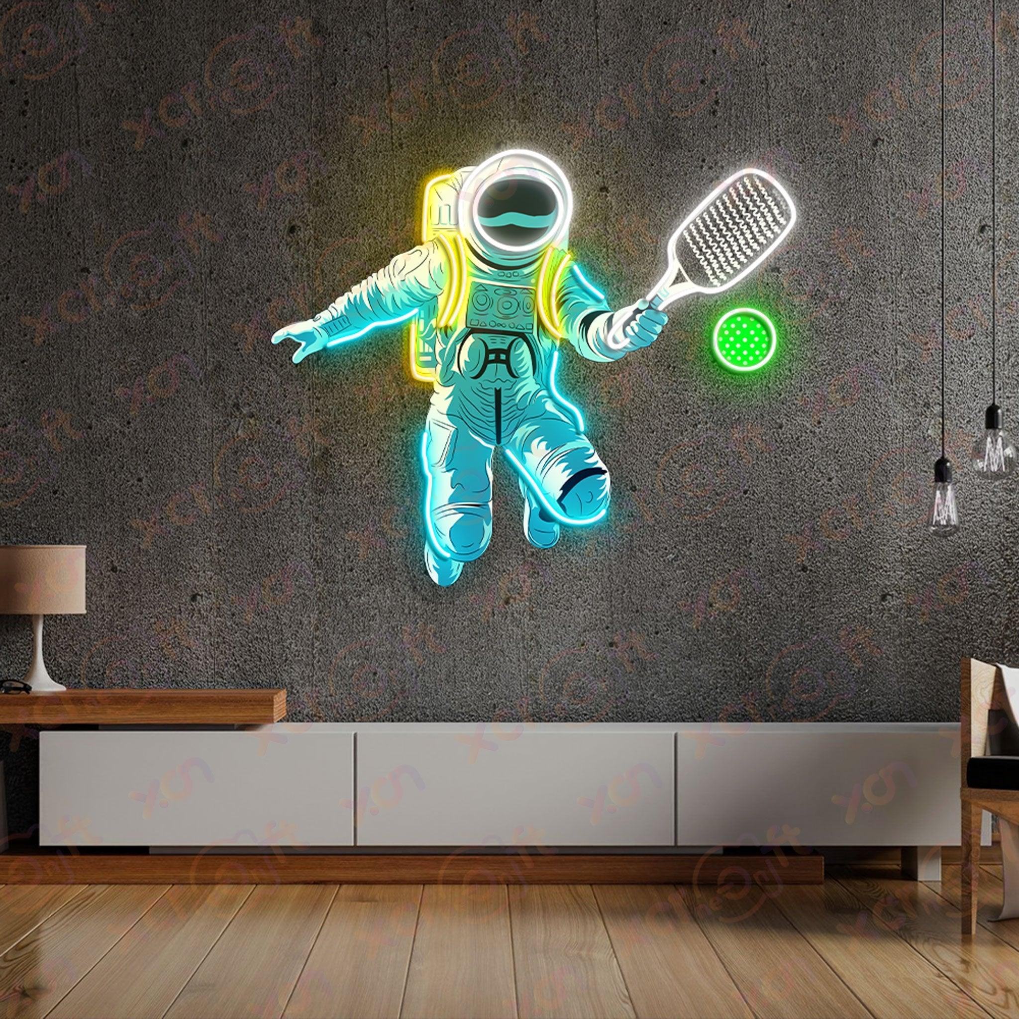 Pickleball Vs Astronault LED Neon Light Decor