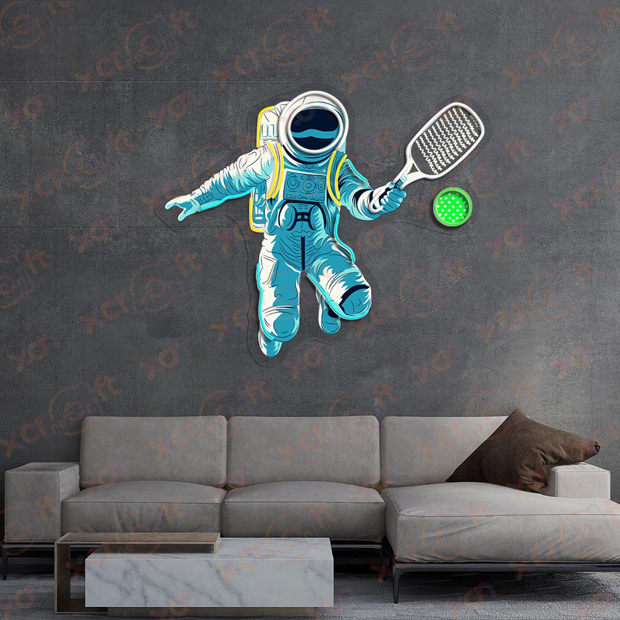 Pickleball Vs Astronault LED Neon Light Decor