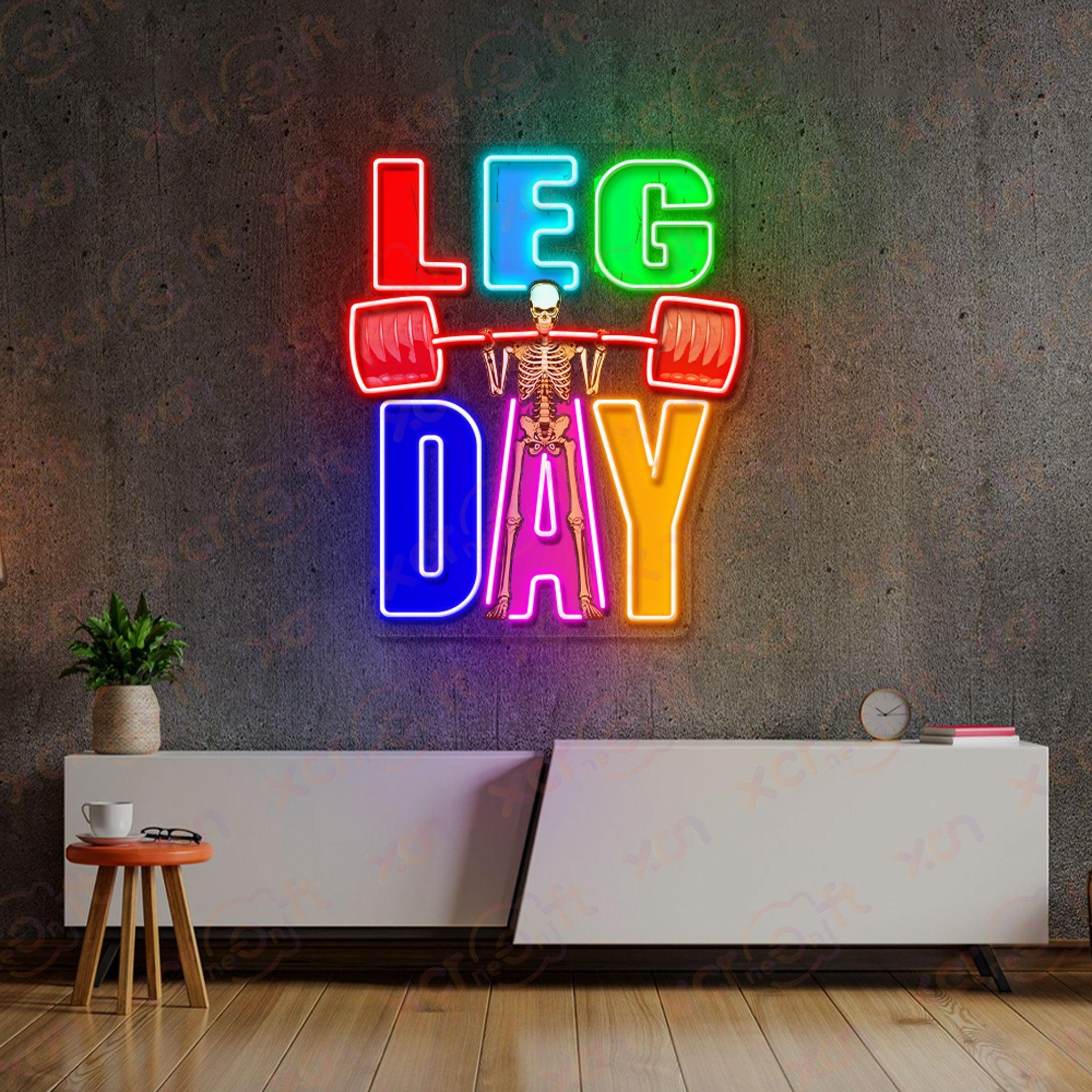 Gym Slogans LED Neon Light Decor