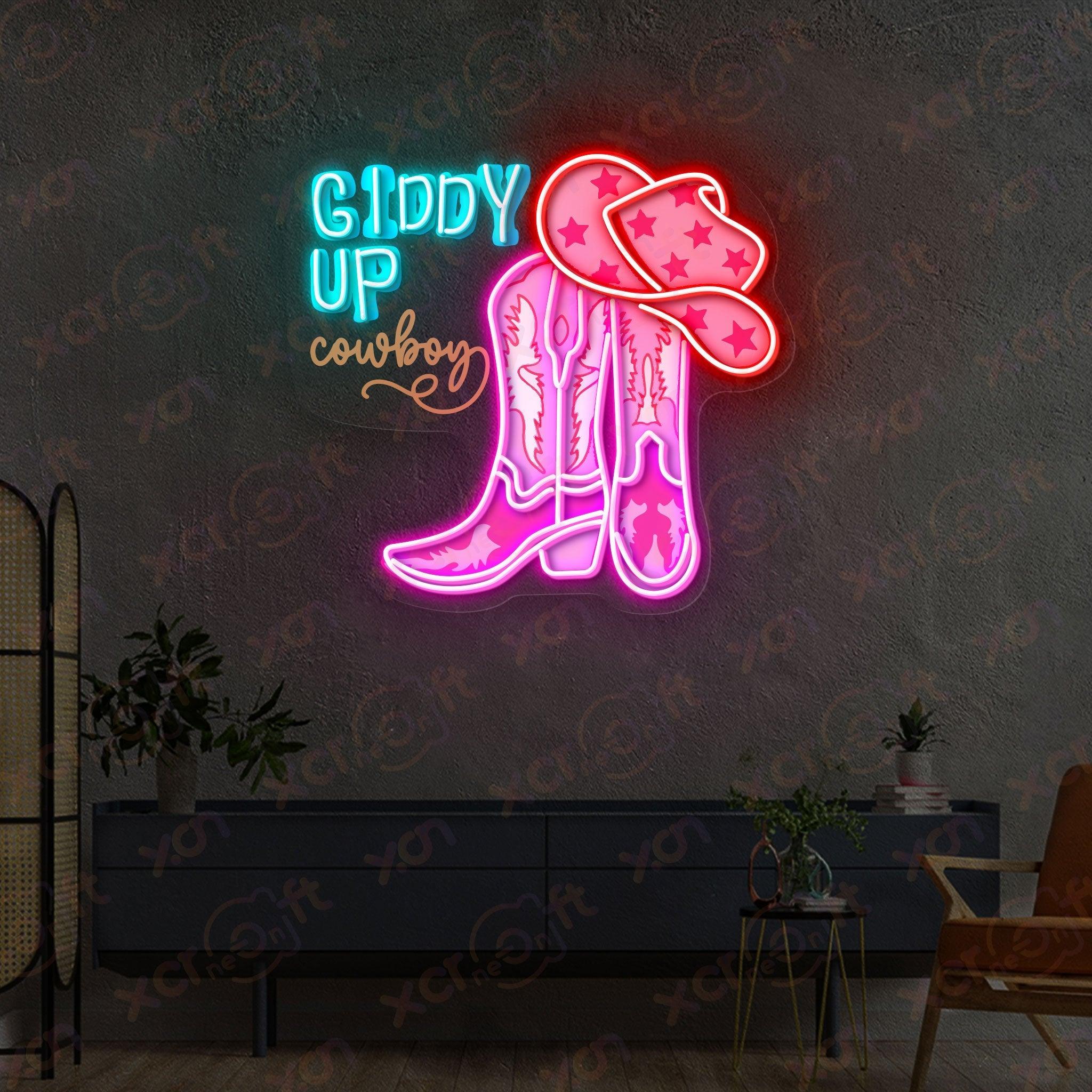 Giddy U Printed LED Neon Sign