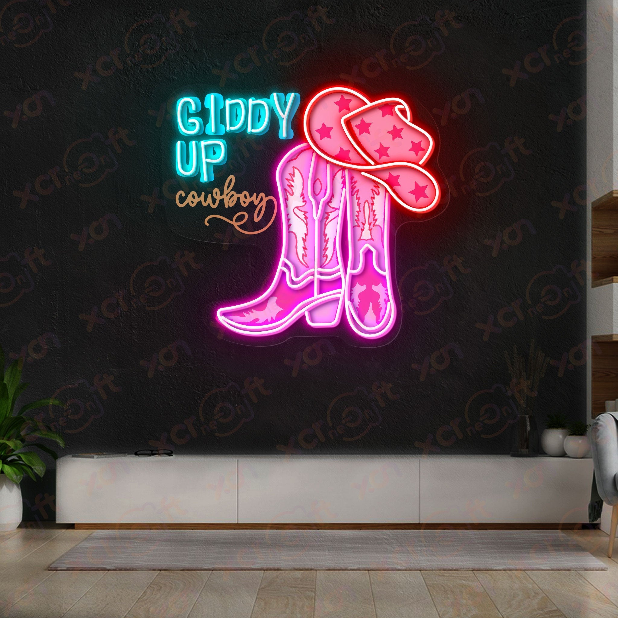 Giddy U Printed LED Neon Sign