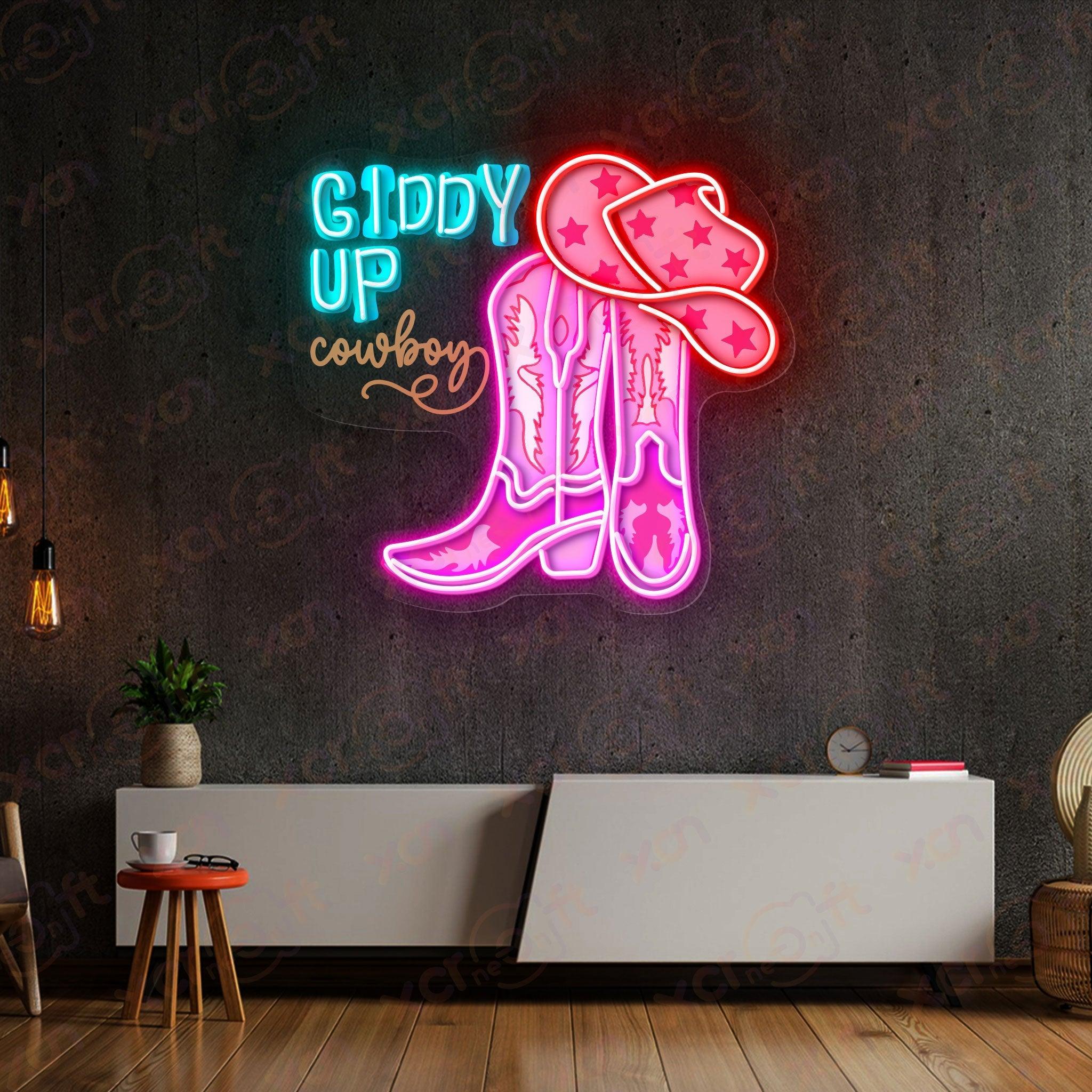 Giddy U Printed LED Neon Sign