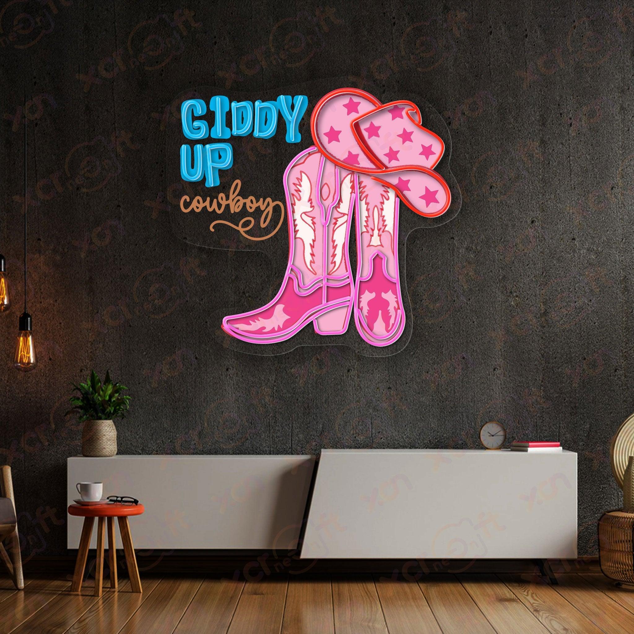 Giddy U Printed LED Neon Sign