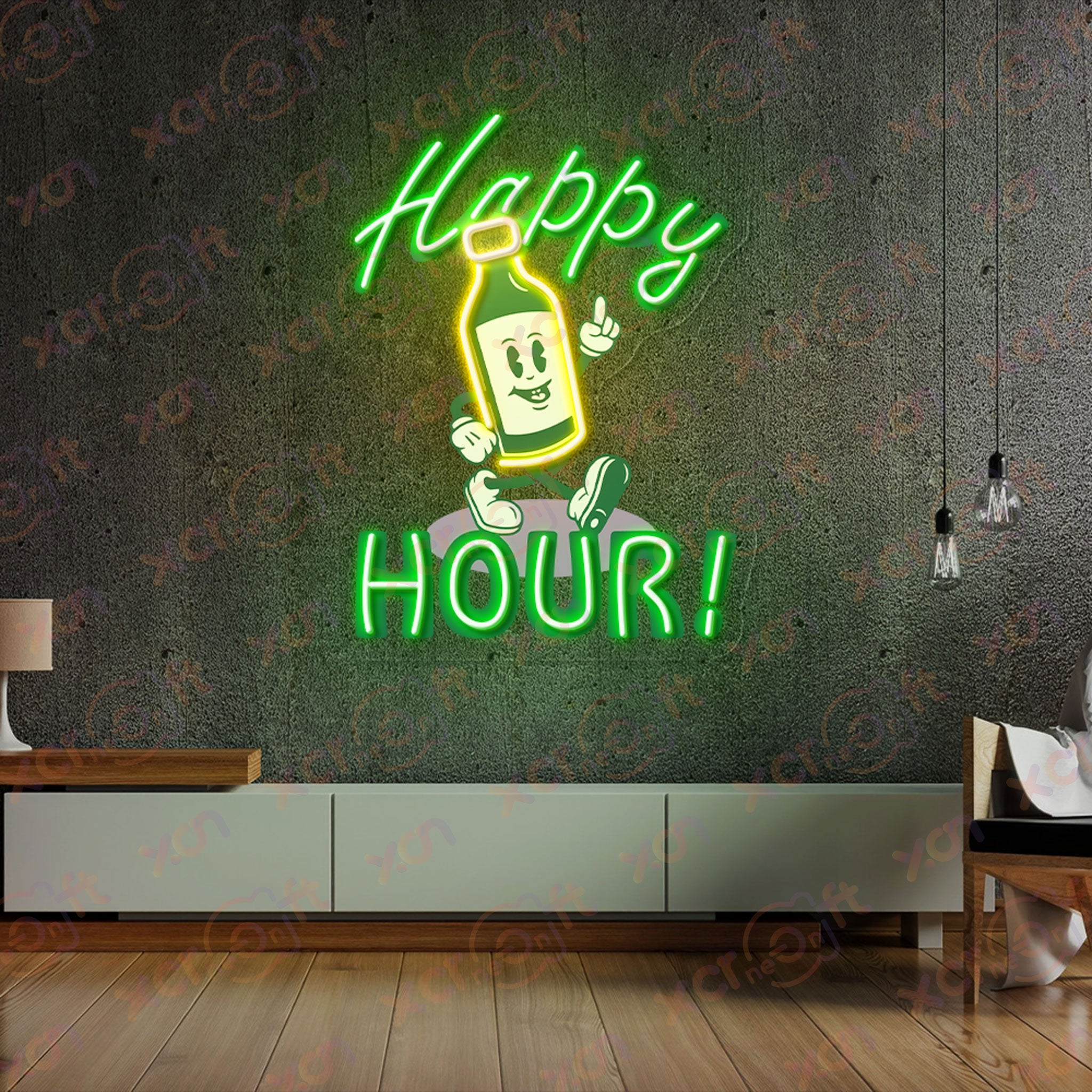 Happy Hour Color Neon