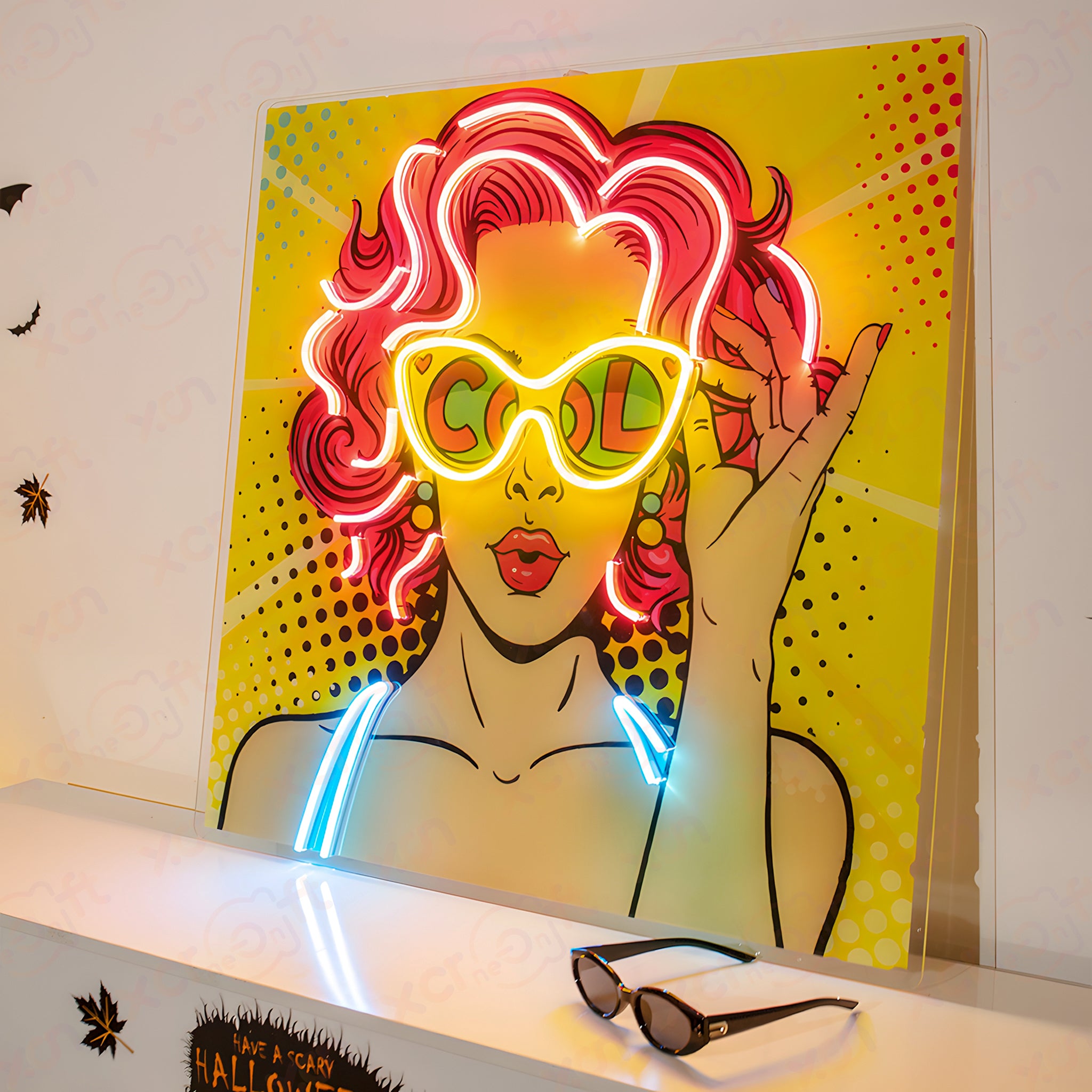 Cool Girl Printed LED Neon Sign