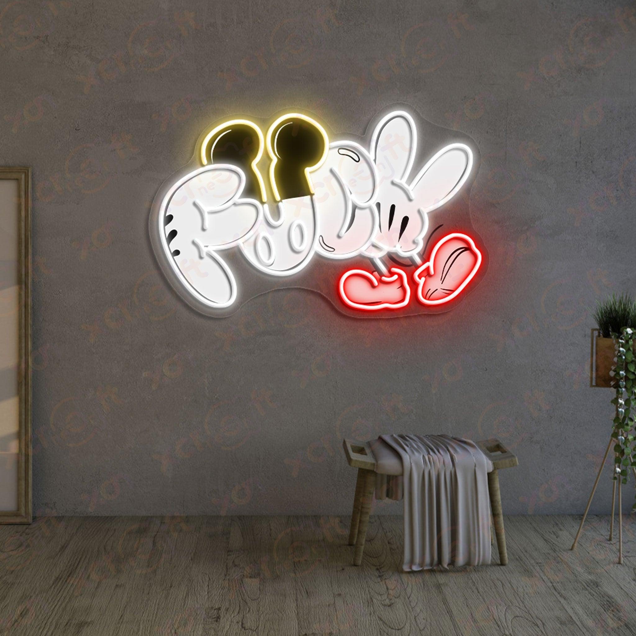 F-words Cartoon High-Quality LED Neon Signs