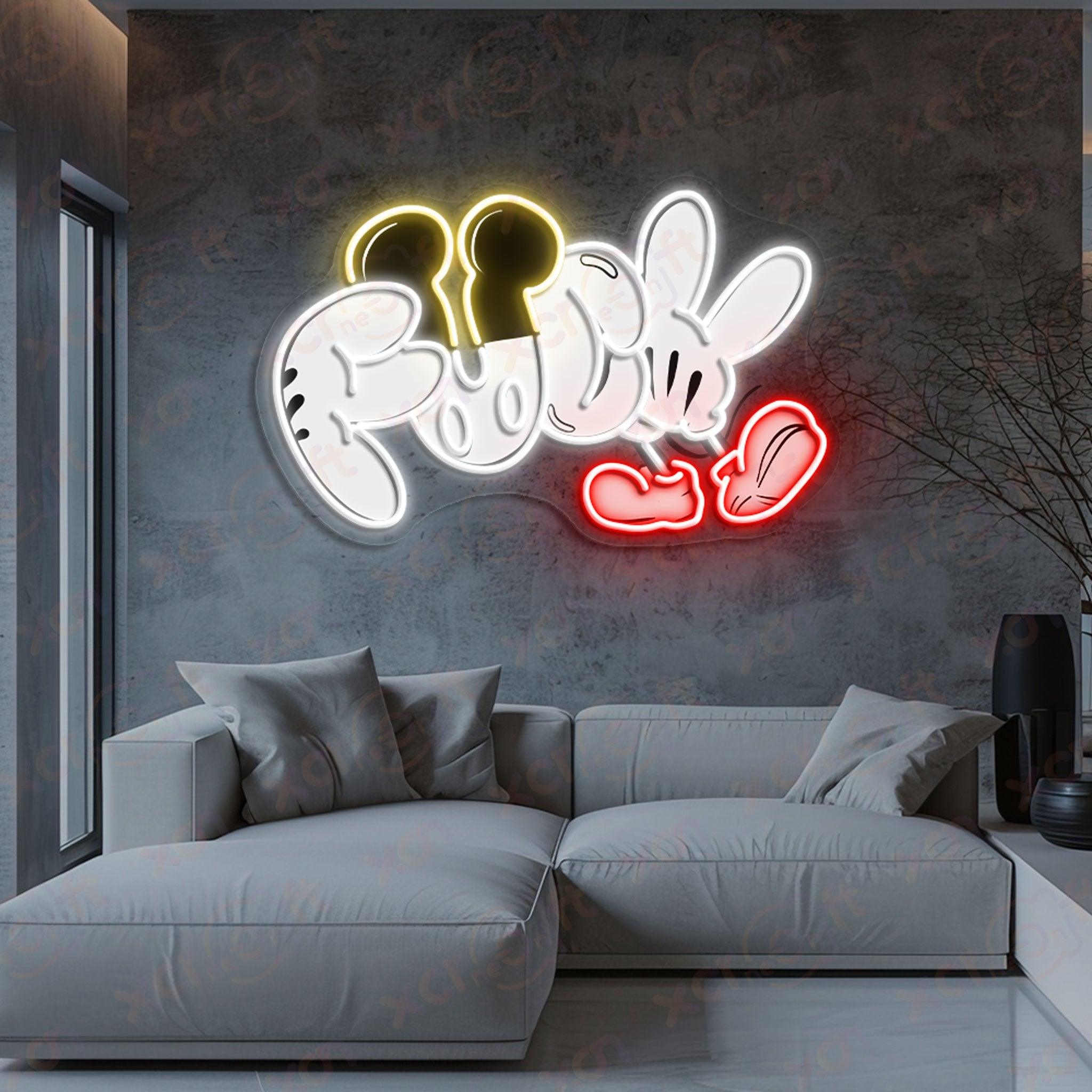 F-words Cartoon High-Quality LED Neon Signs