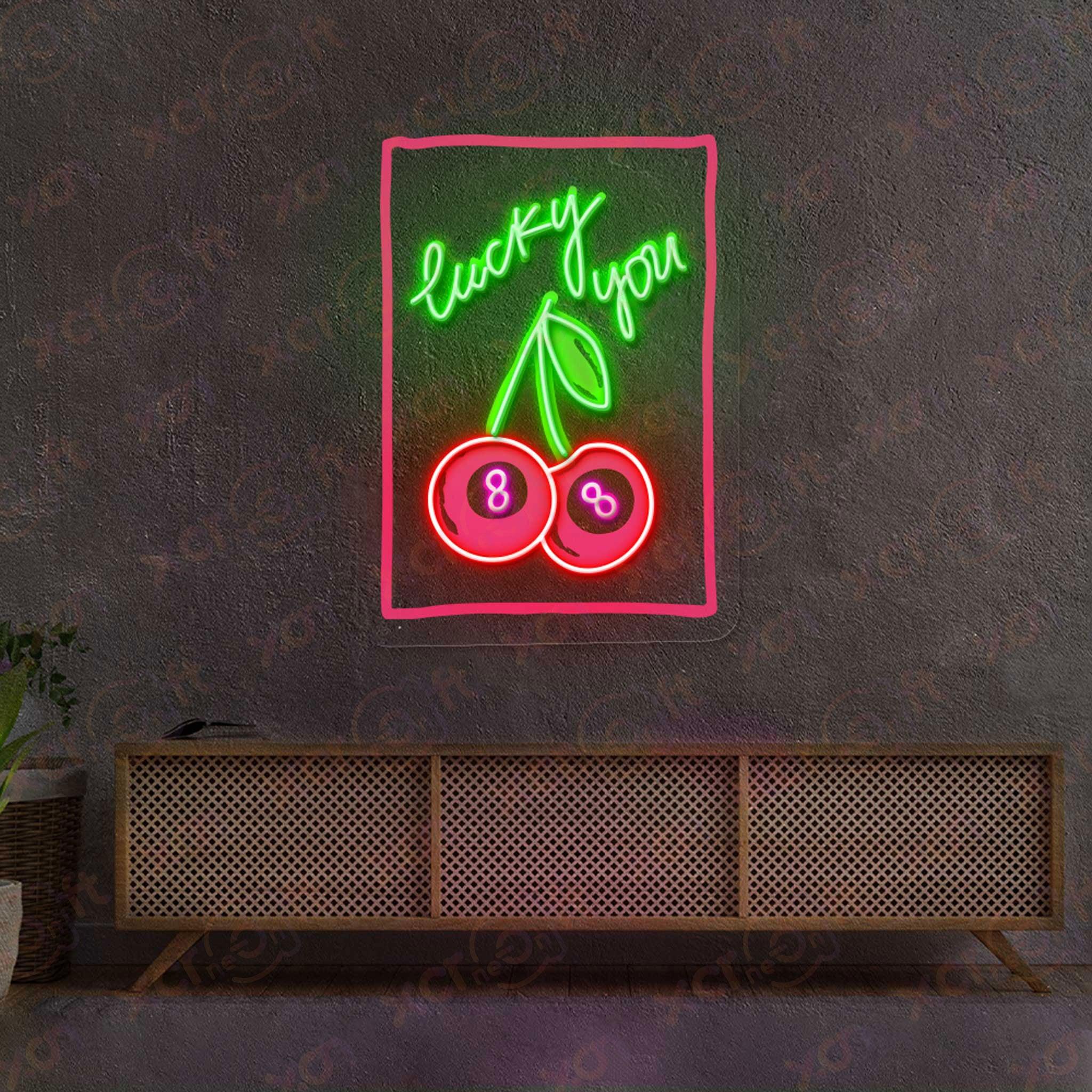 8 Ball UV Custom Neon Sign