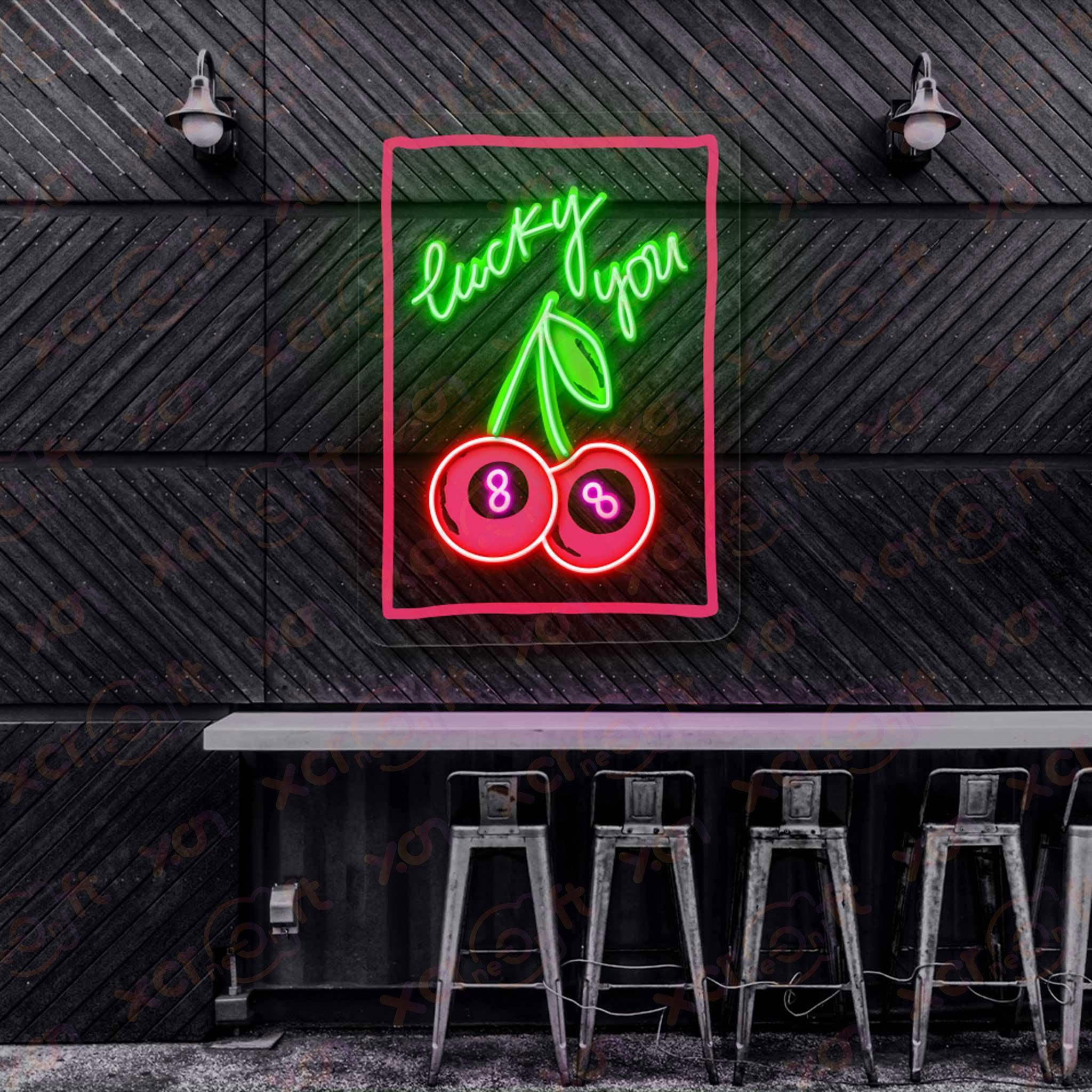 10 Ball UV Custom Neon Sign