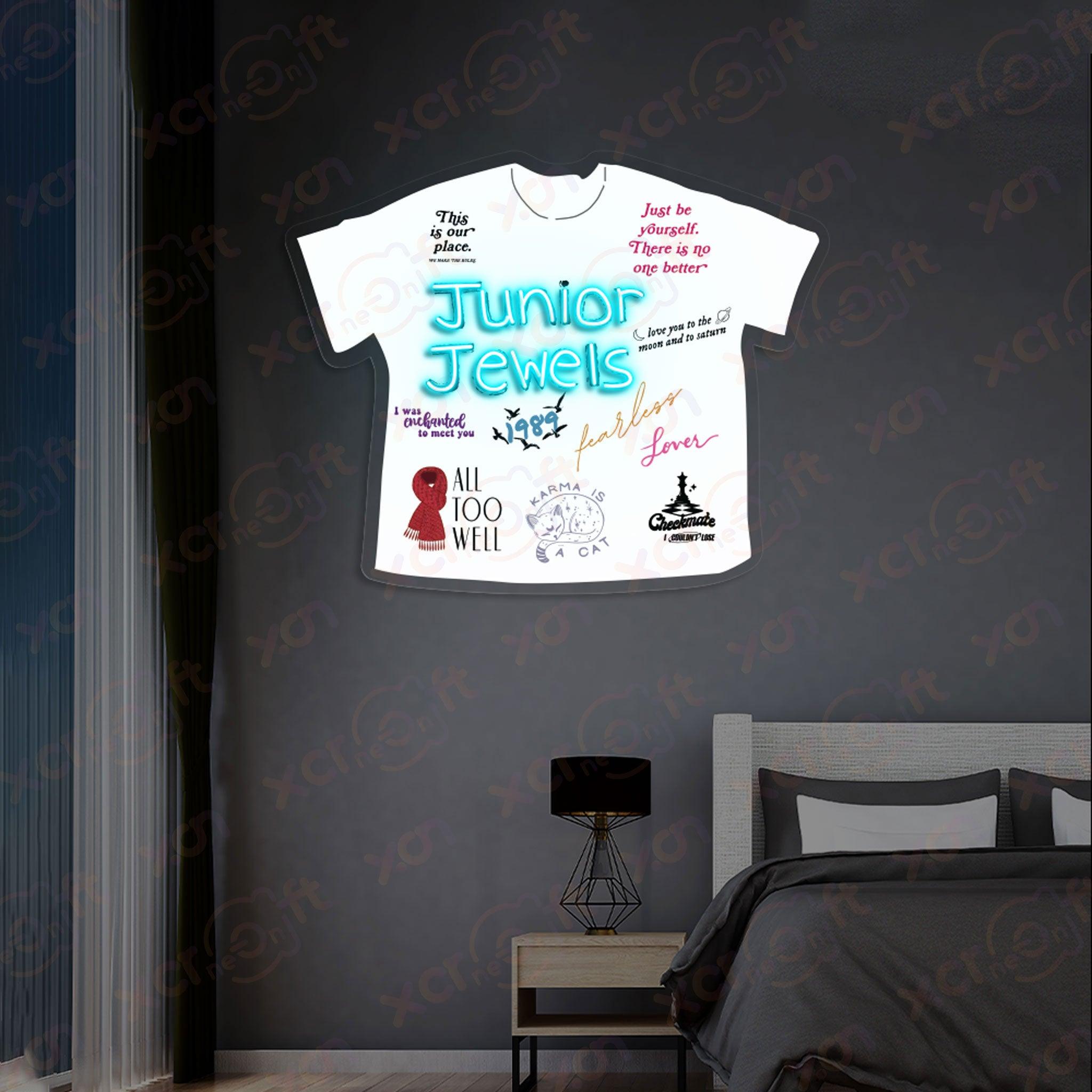 Junior Shirt Music Art UV Neon Signs