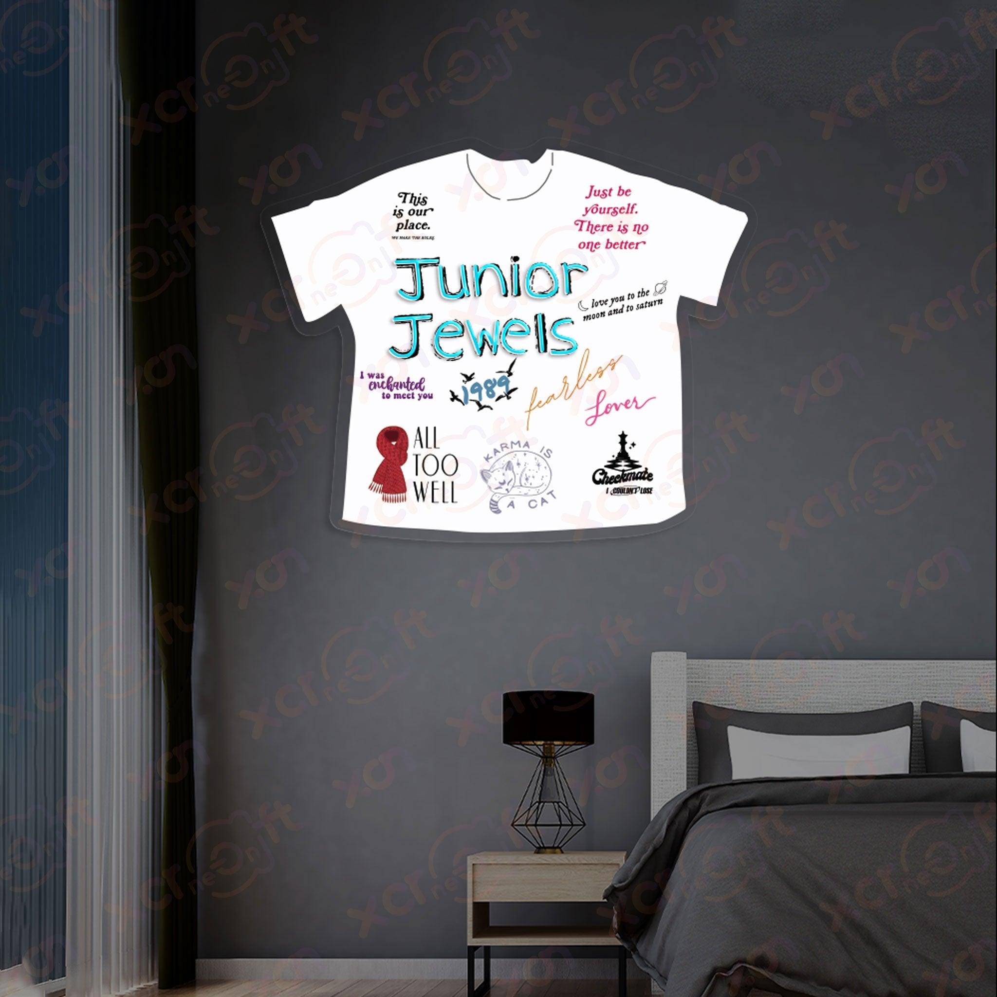 Junior Shirt Music Art UV Neon Signs