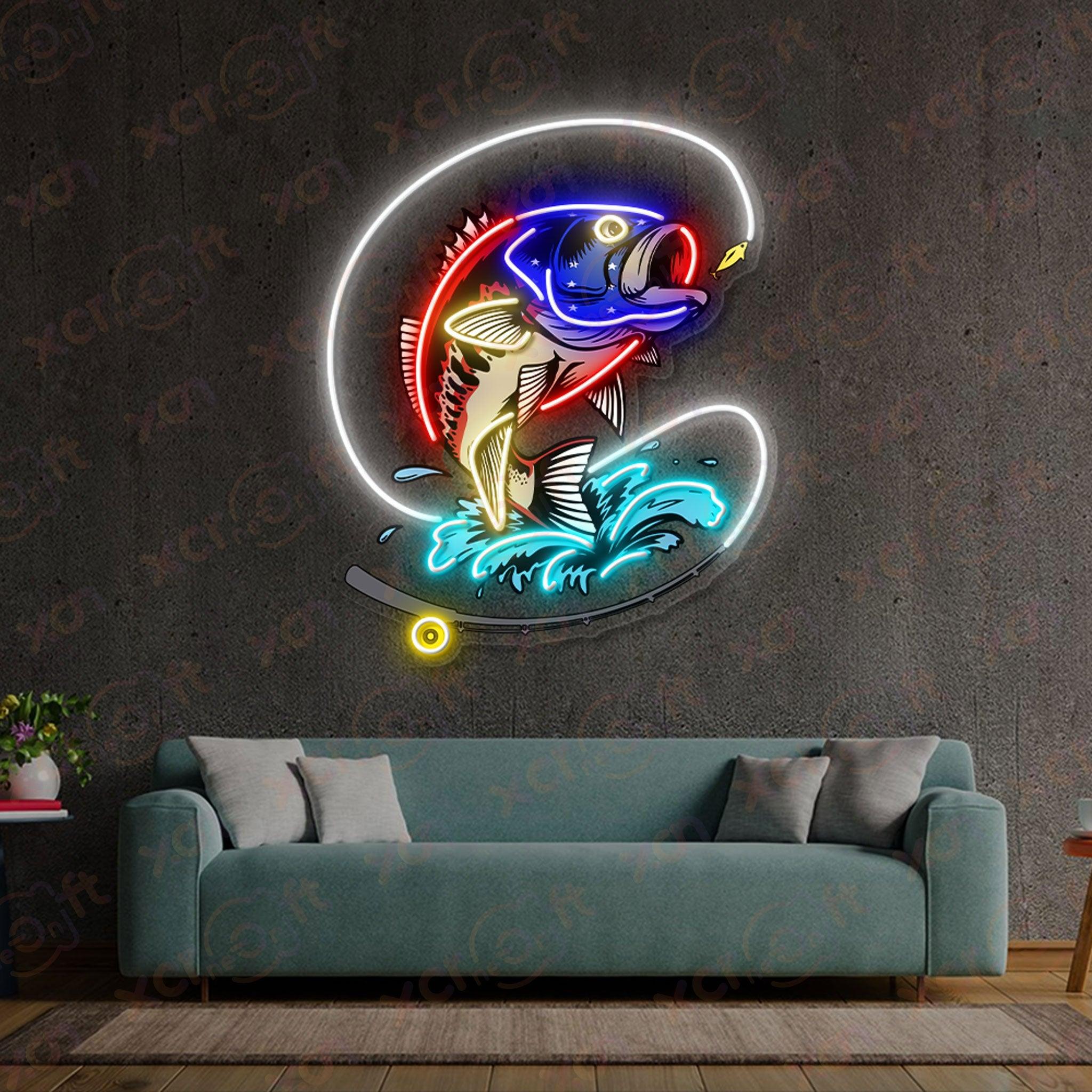 Custom UV Neon Sign: Colorful Decoration