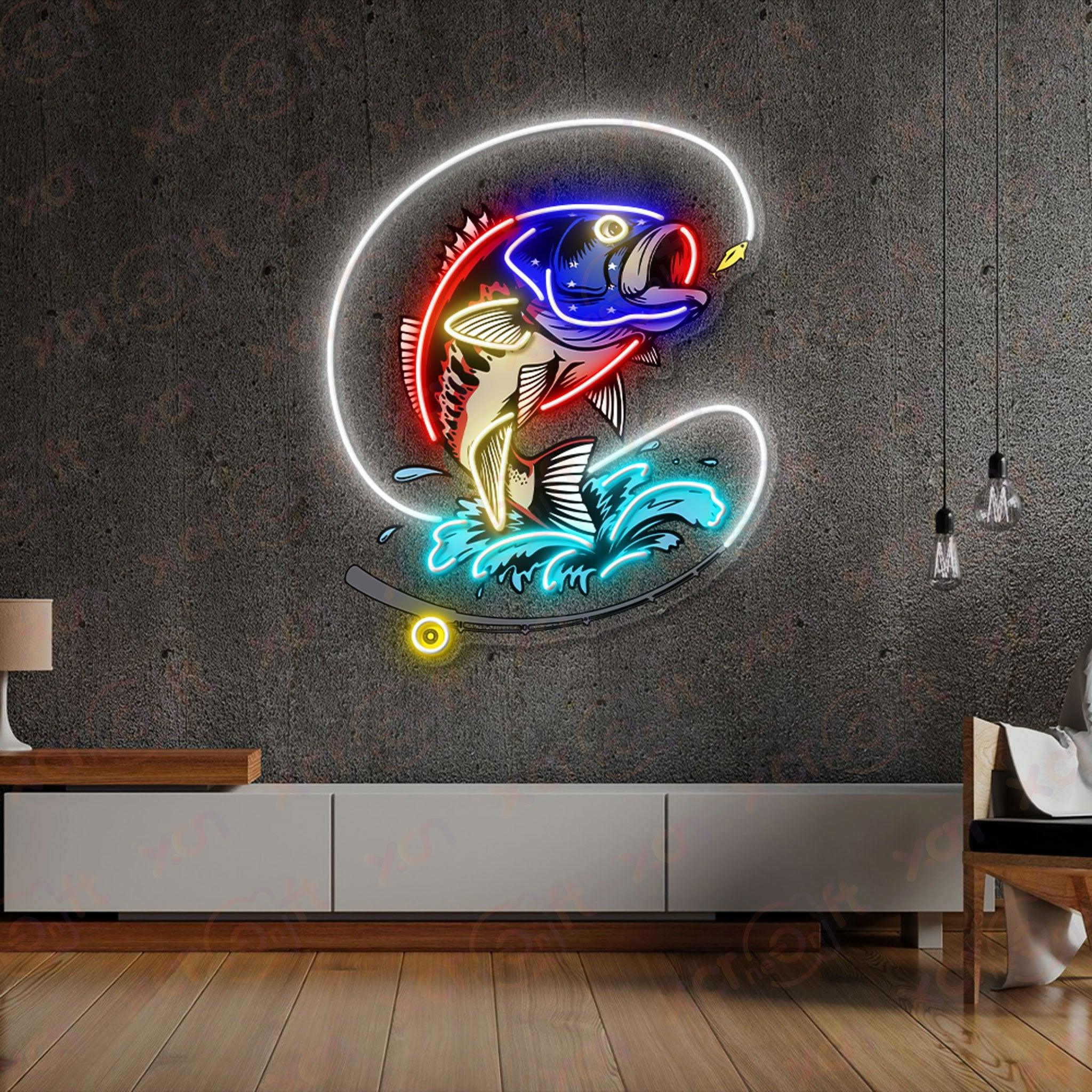 Durable LED Neon Sign: Vibrant Wall Art.