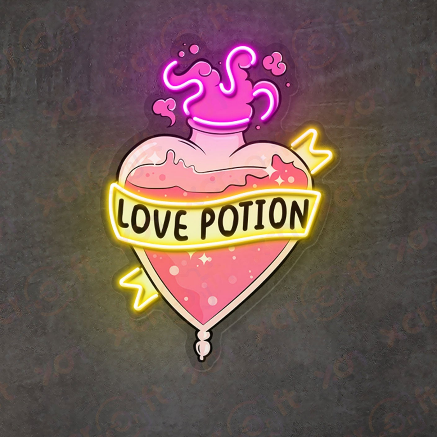 Love Potion Neon Signs Art