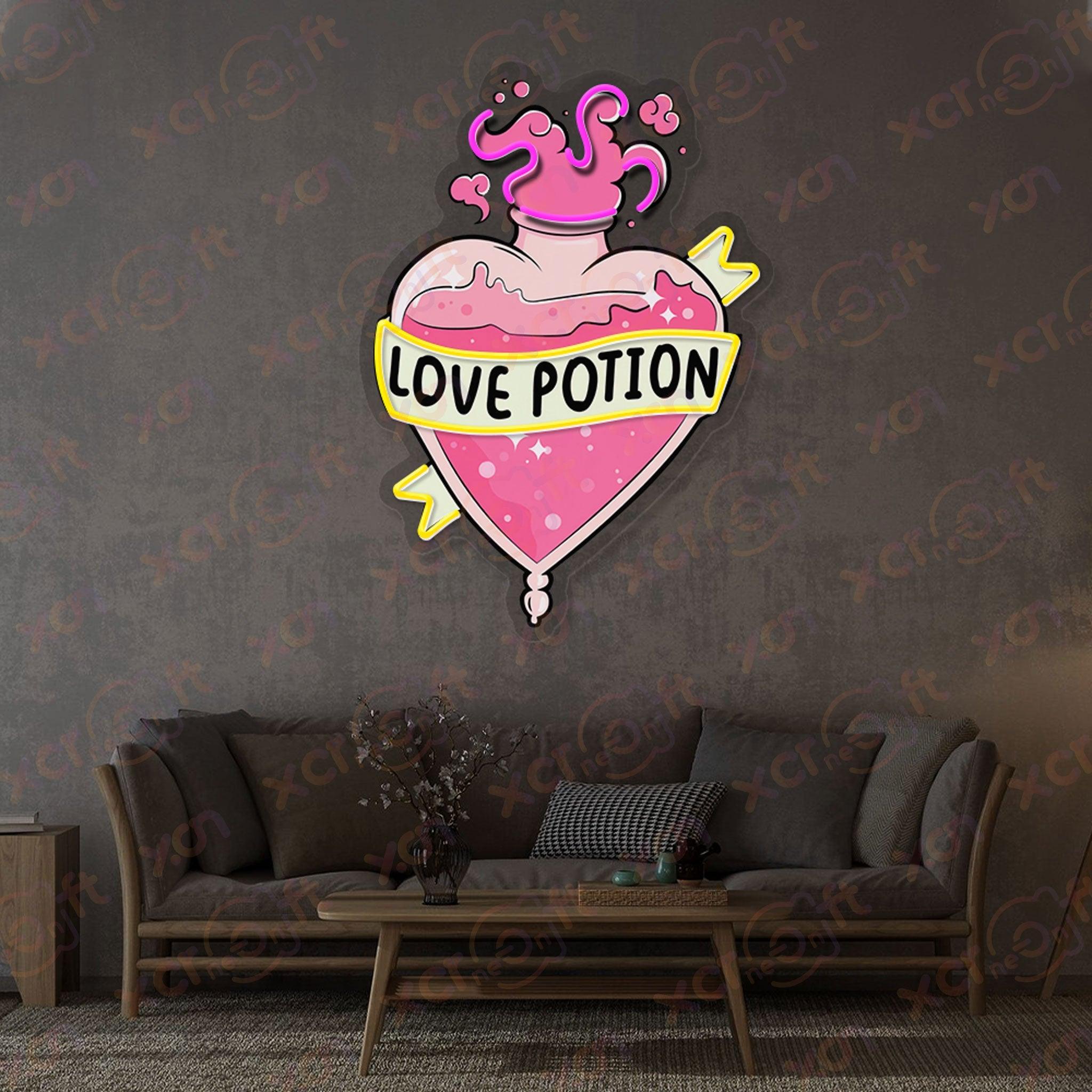 Love Potion Neon Signs Art