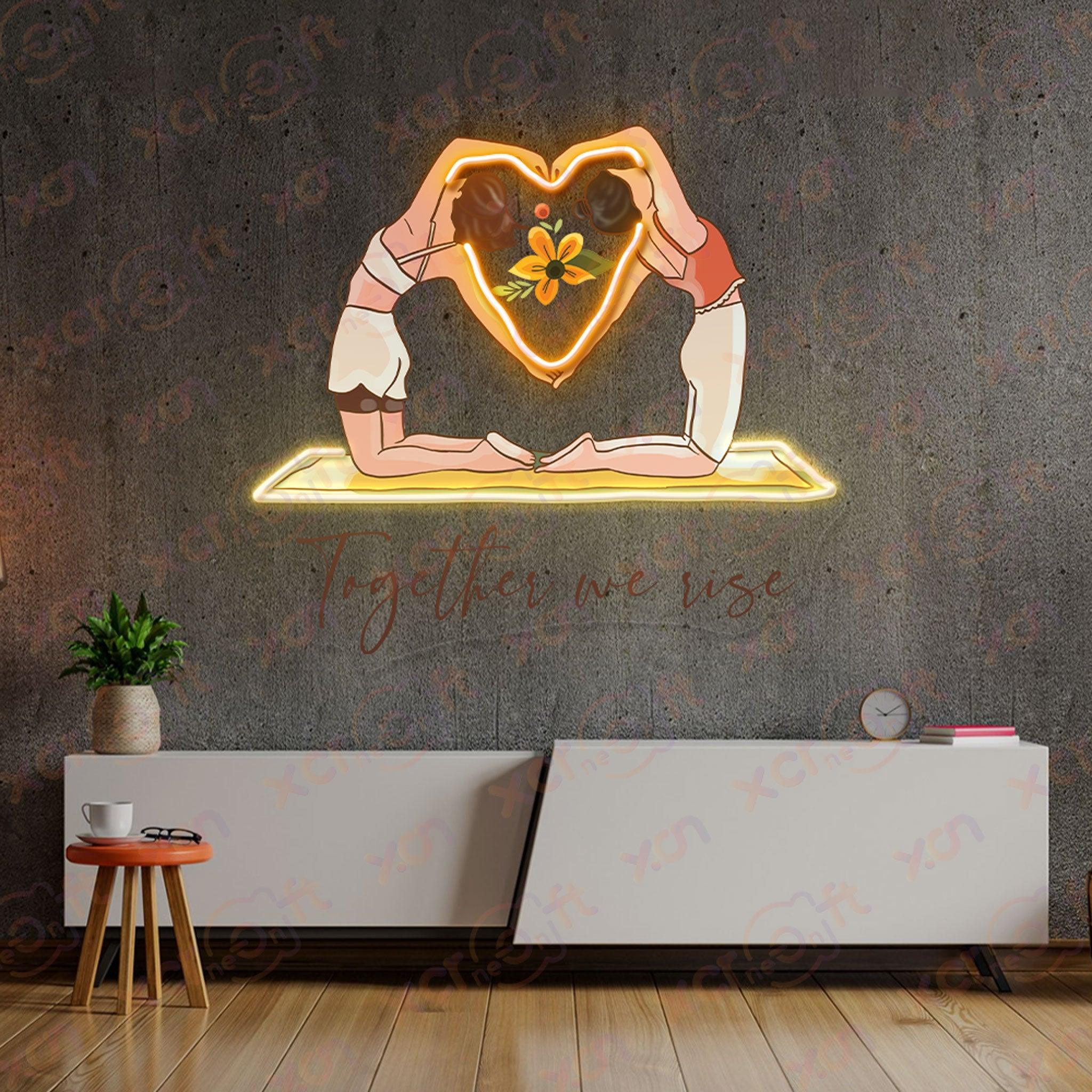 Love Yoga LED Neon Light Decor