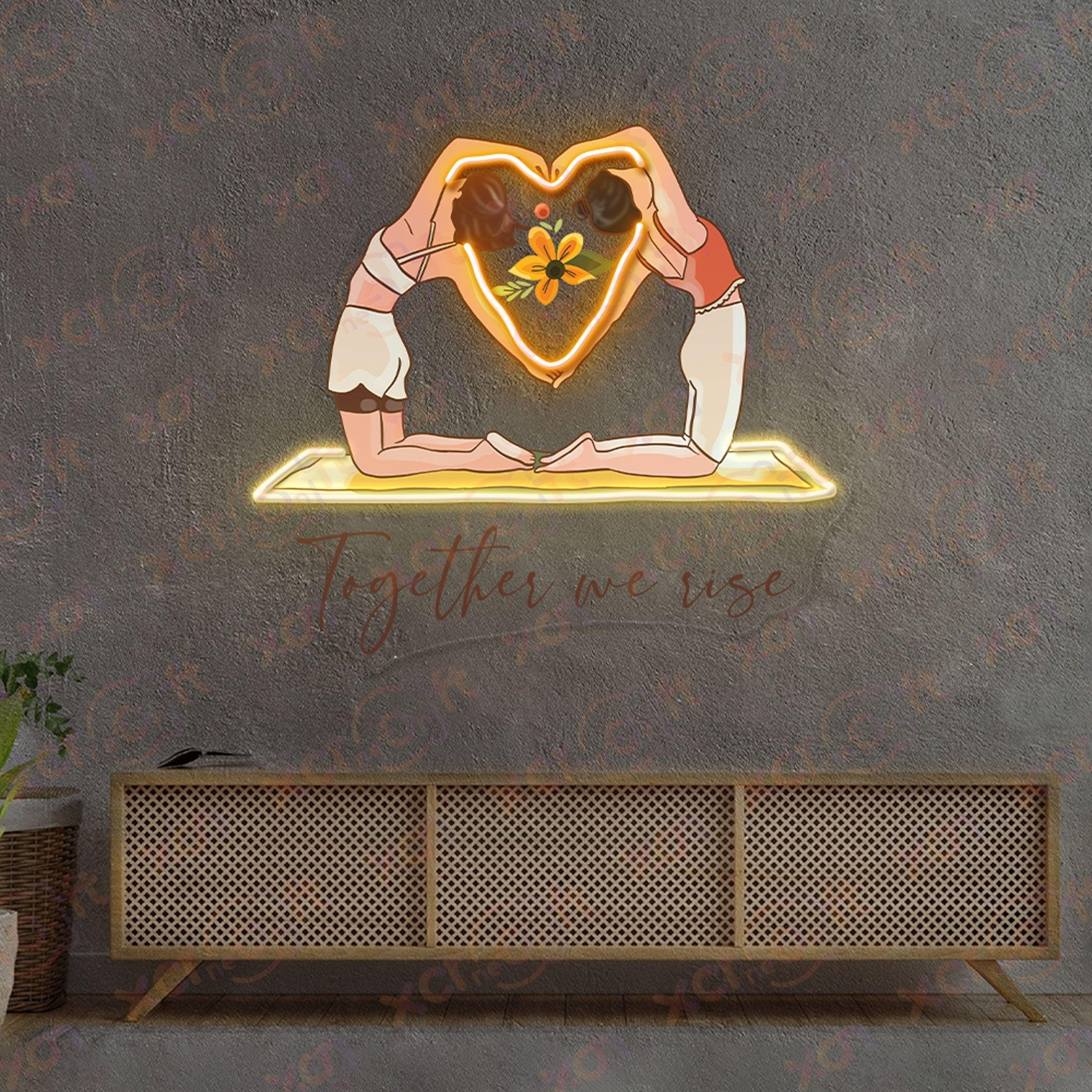 Love Yoga LED Neon Light Decor