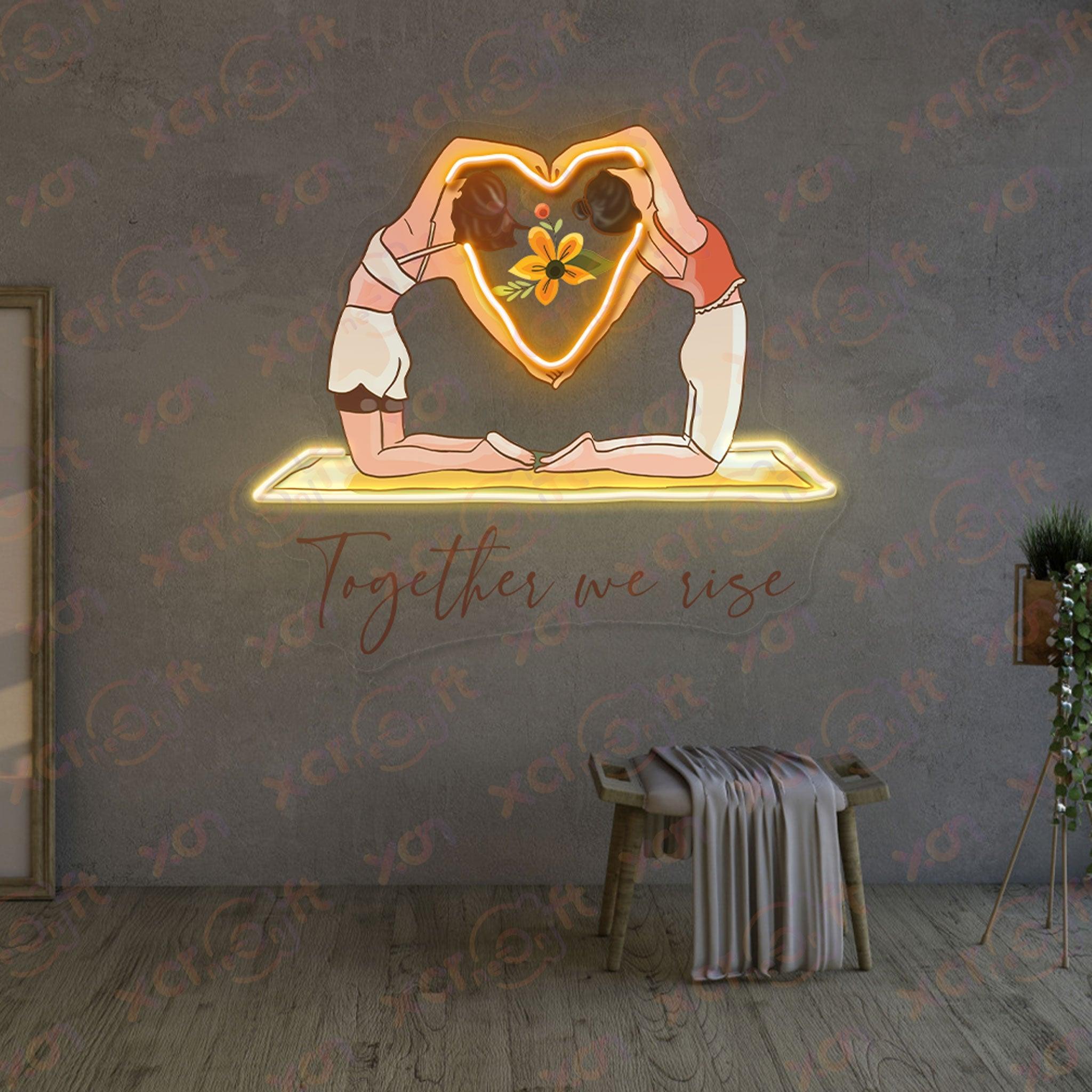 Love Yoga LED Neon Light Decor