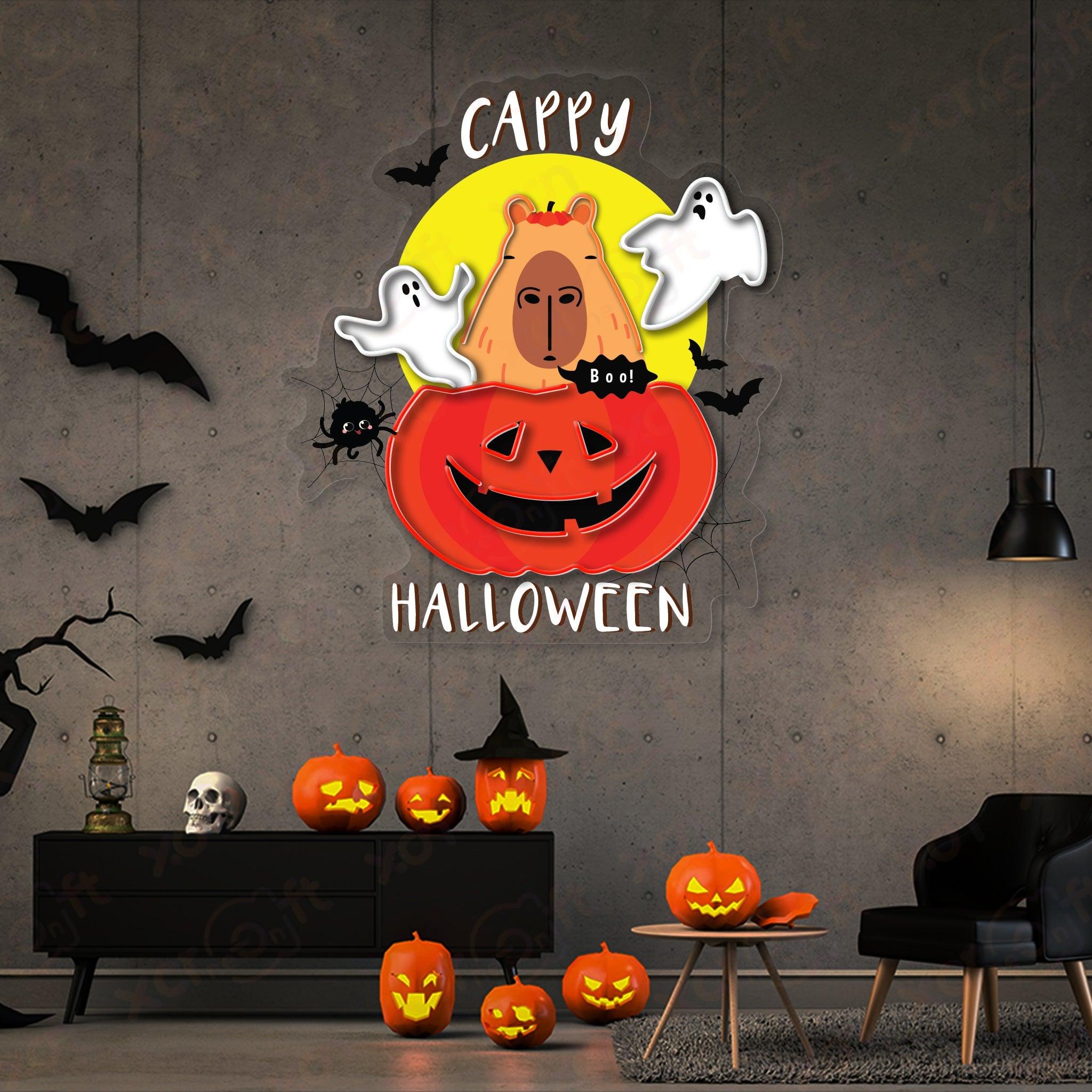 Cappy Halloween Durable Neon Light