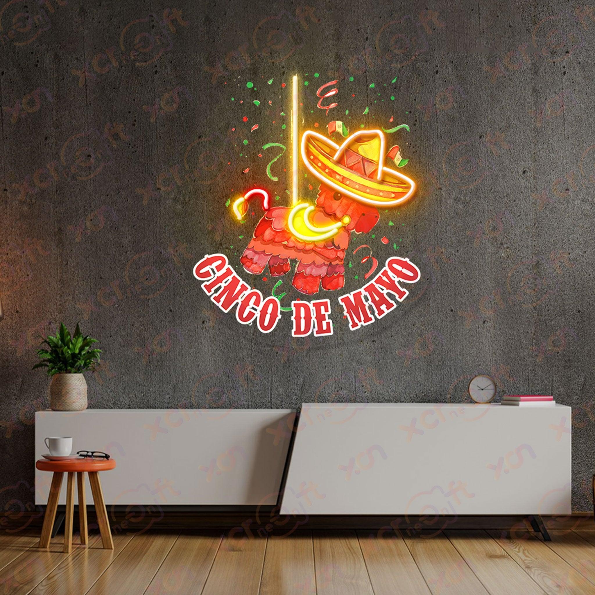 Cino De Mayo Neon Signs Decoration