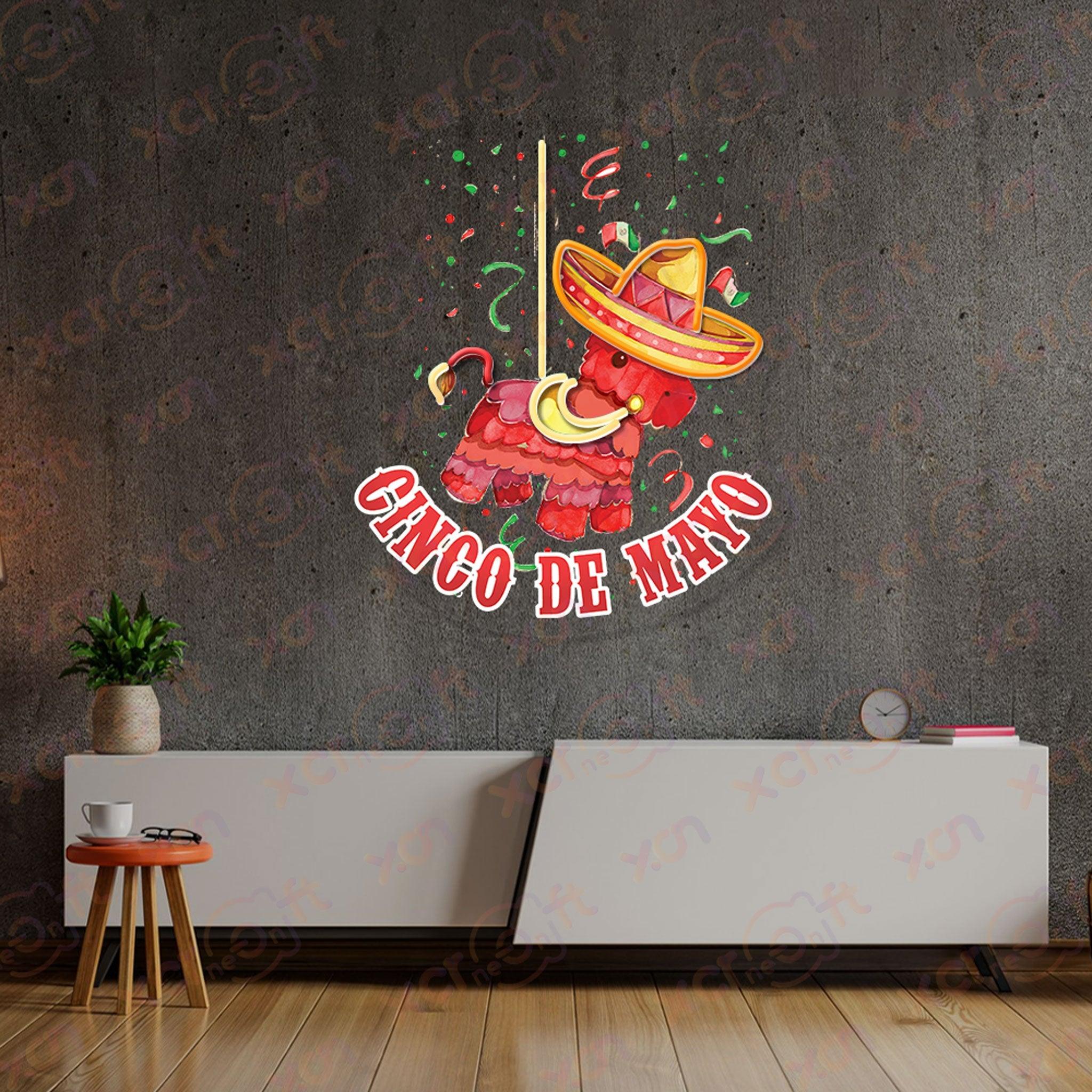 Cino De Mayo Neon Signs Decoration