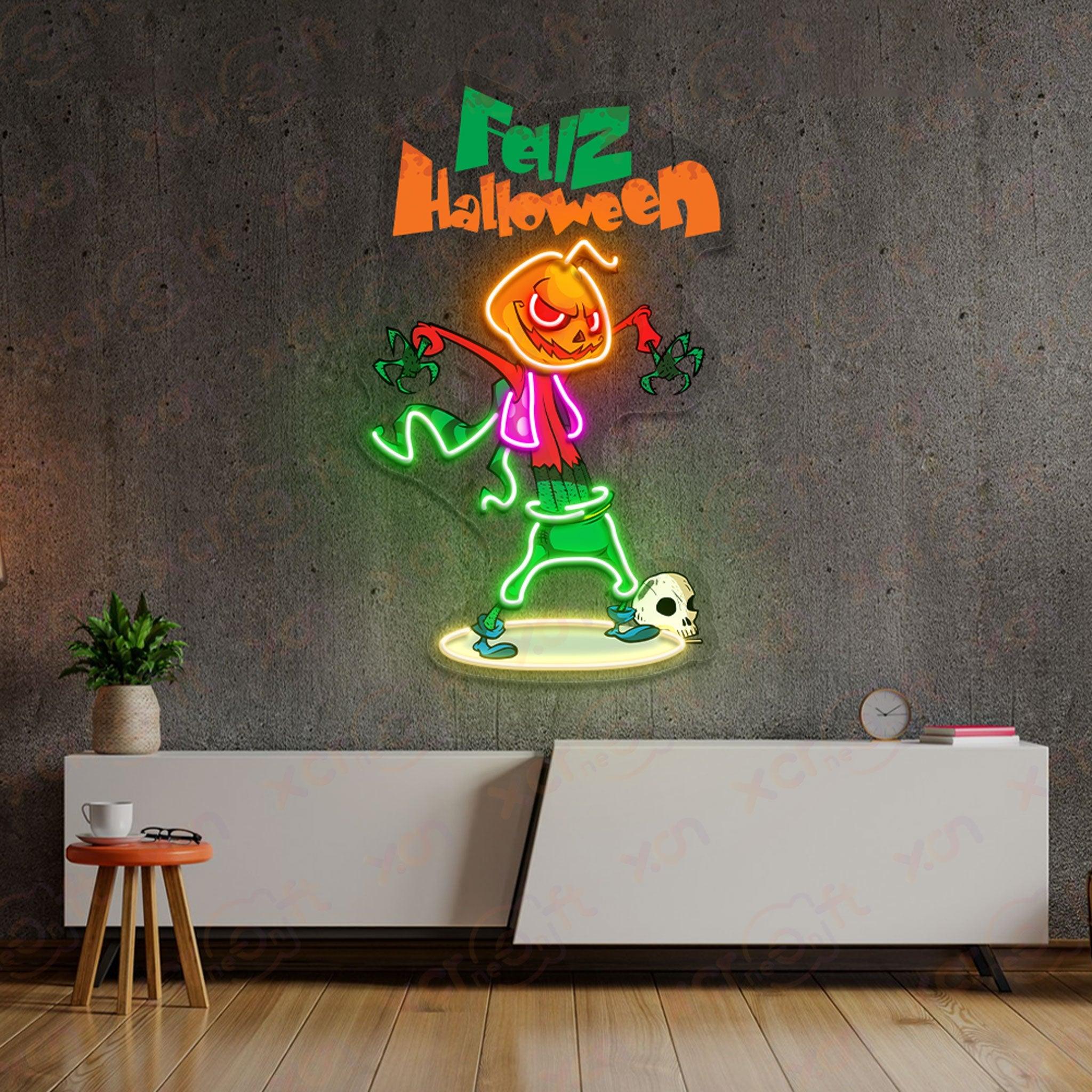 Mexico Halloween LED Neon Light Decor