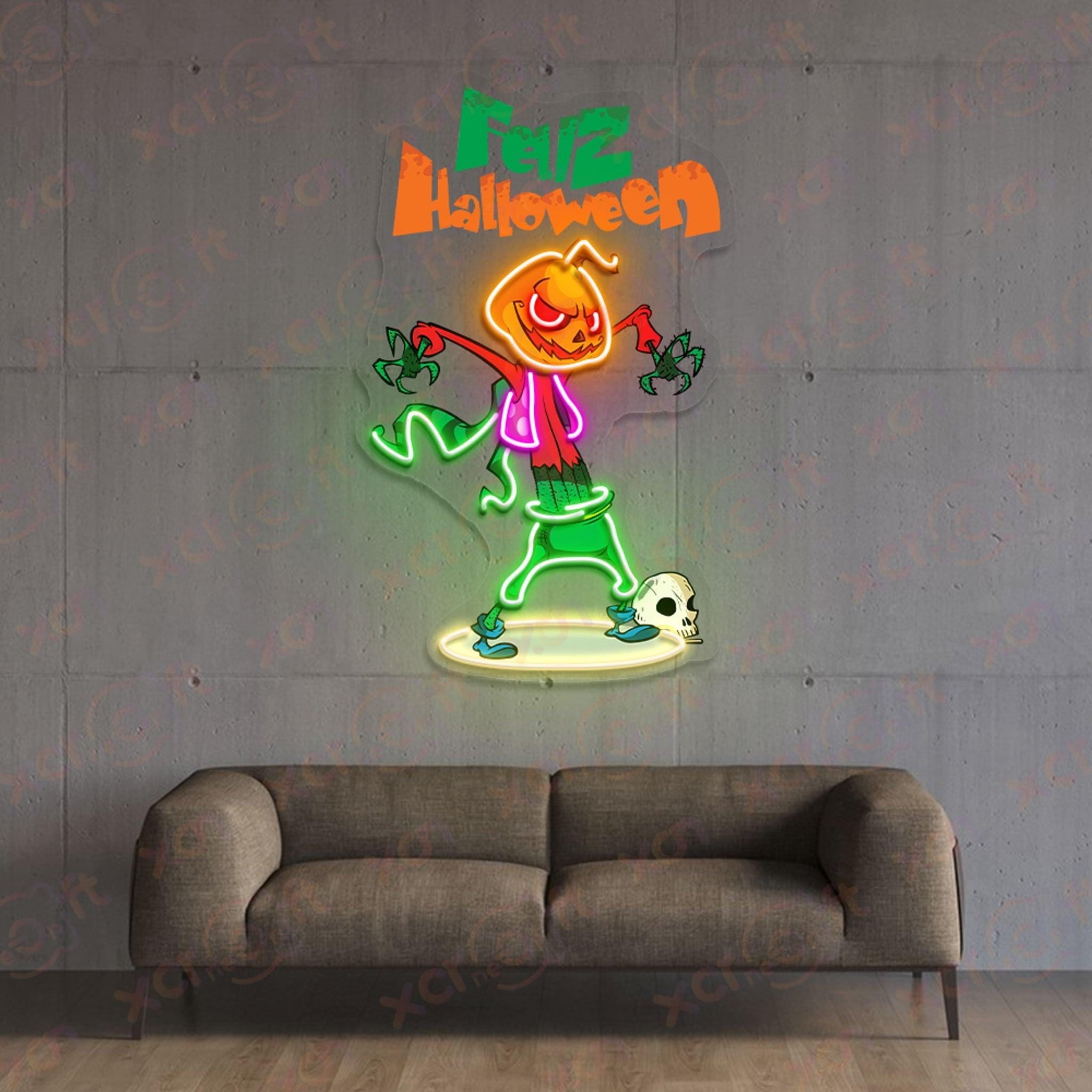 Mexico Halloween LED Neon Light Decor