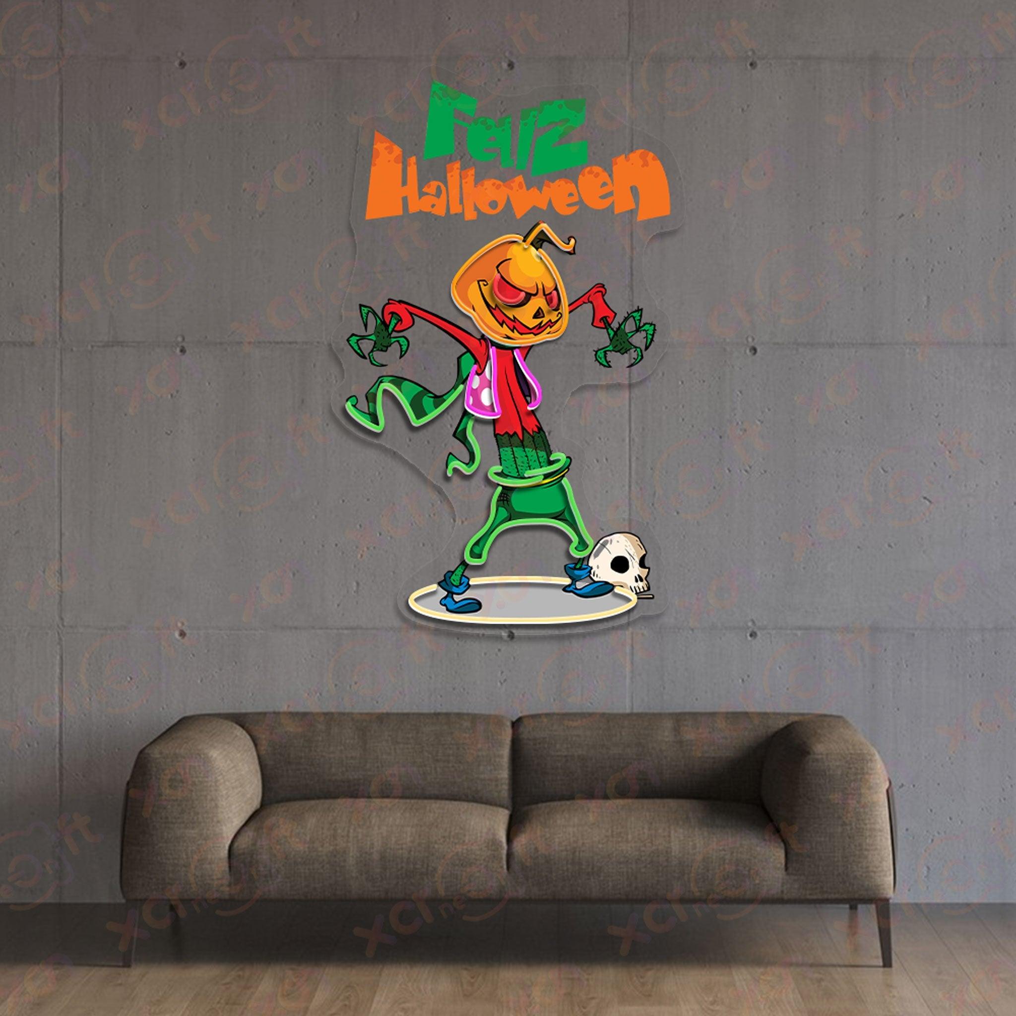 Mexico Halloween LED Neon Light Decor