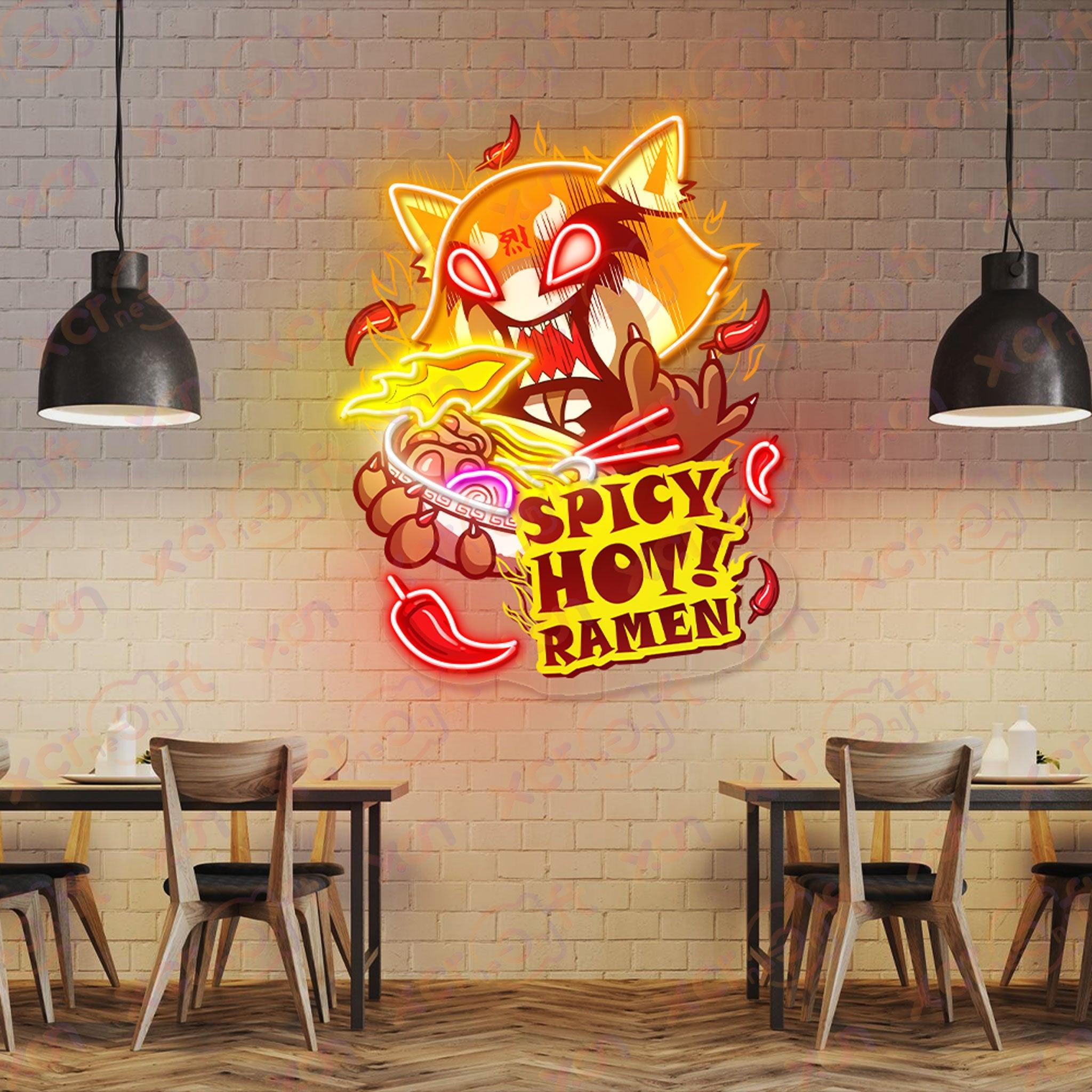 Spicy Hot Ramen LED Neon Light Decor