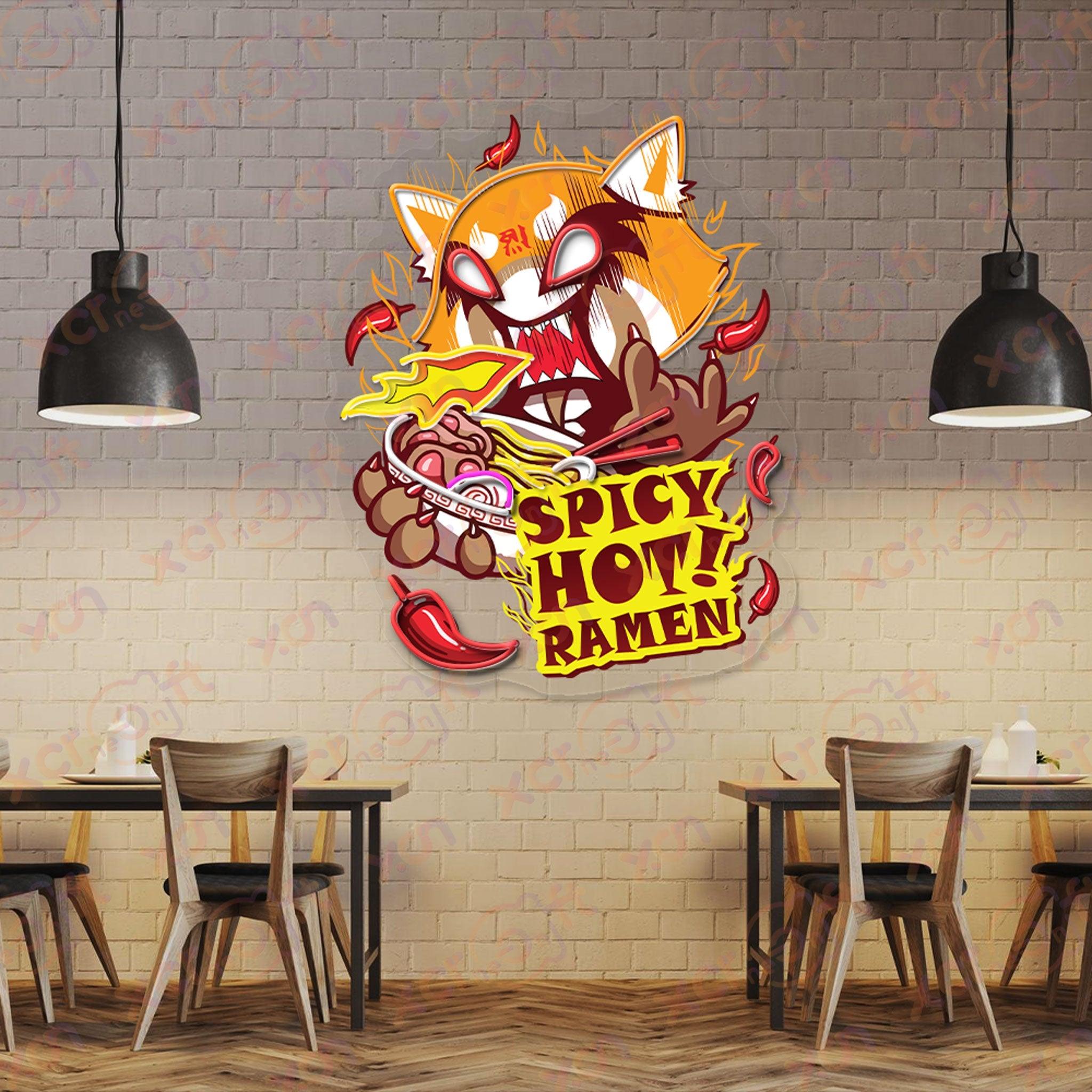 Spicy Hot Ramen LED Neon Light Decor