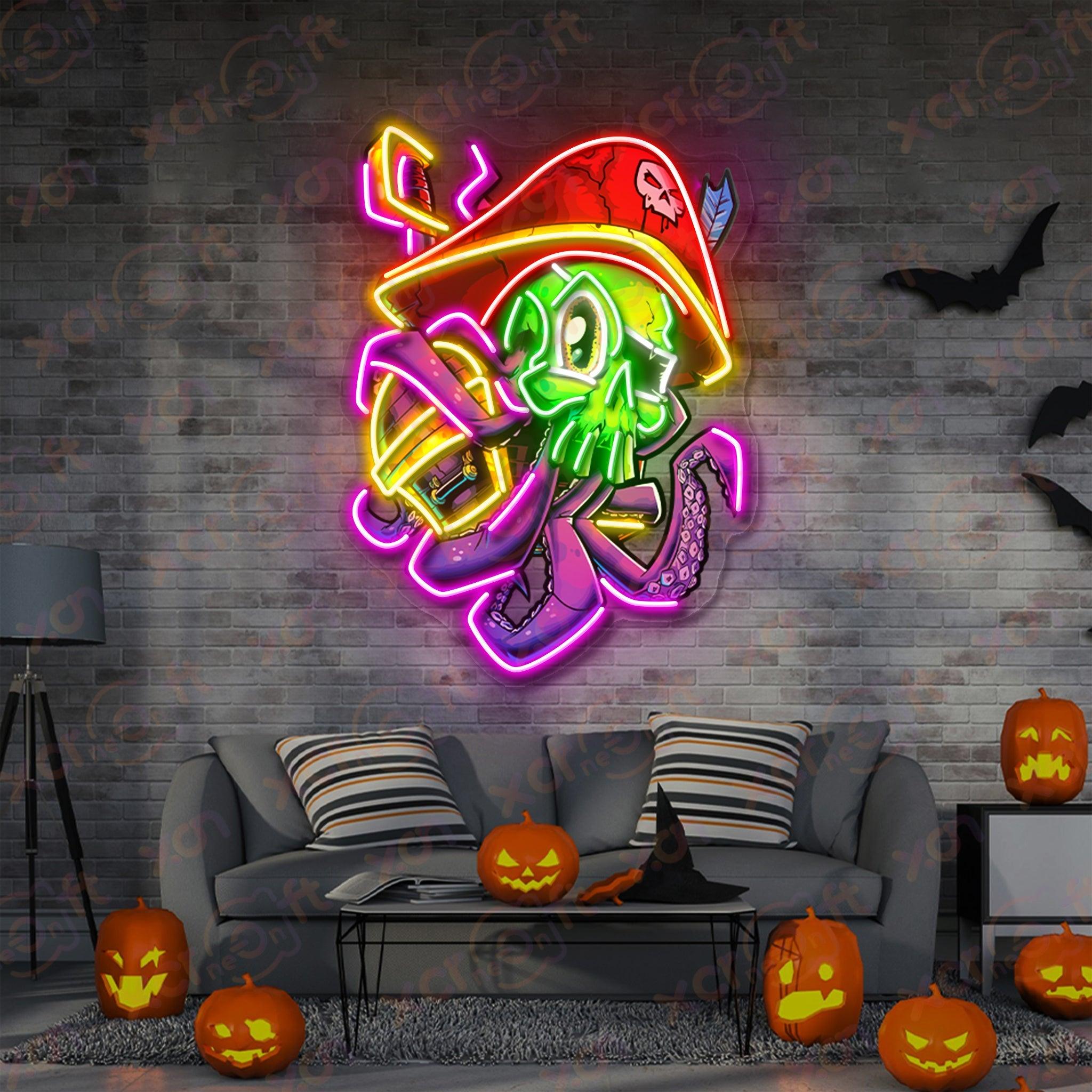 Halloween Pirate LED Neon Light