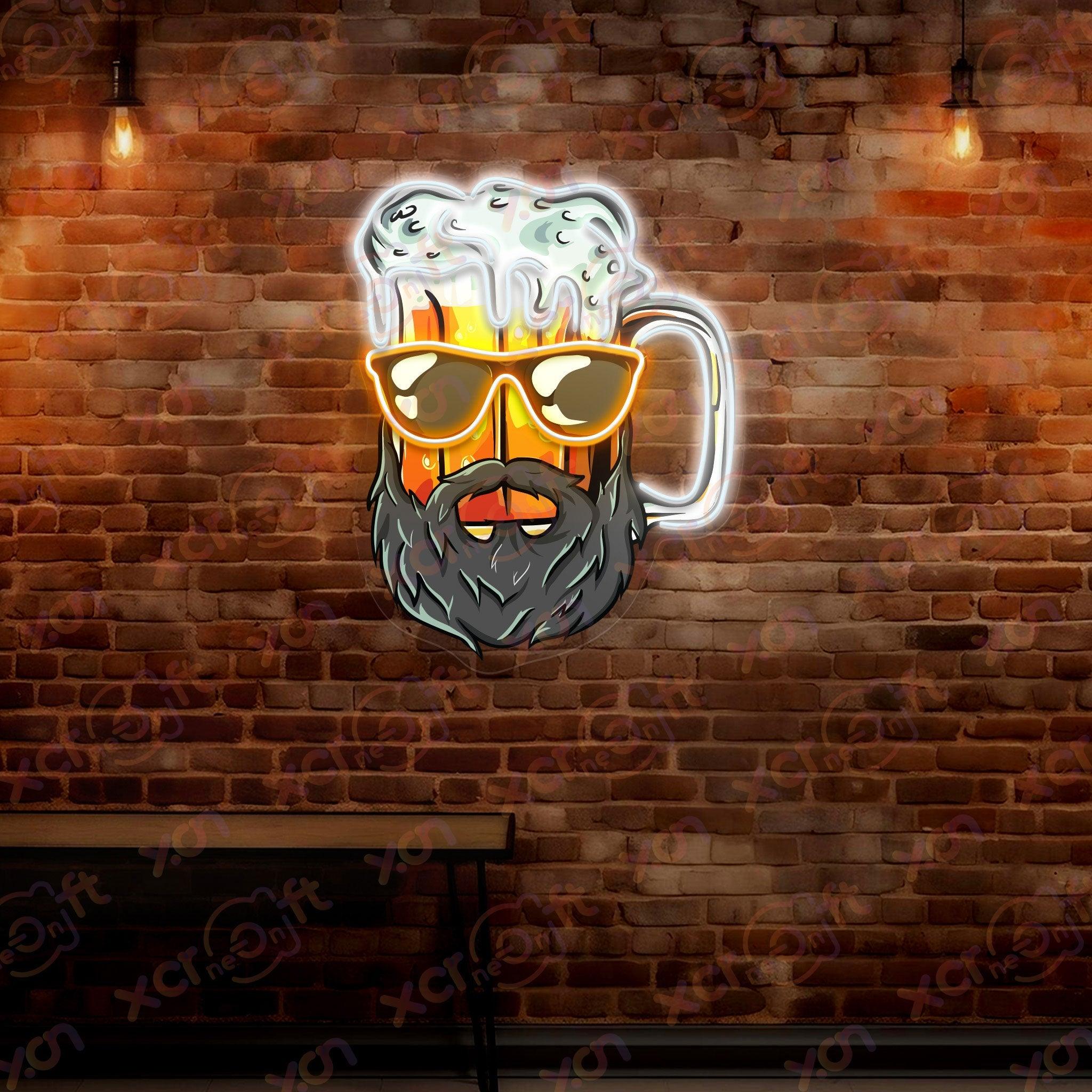 Custom LED Neon Sign Bear beer