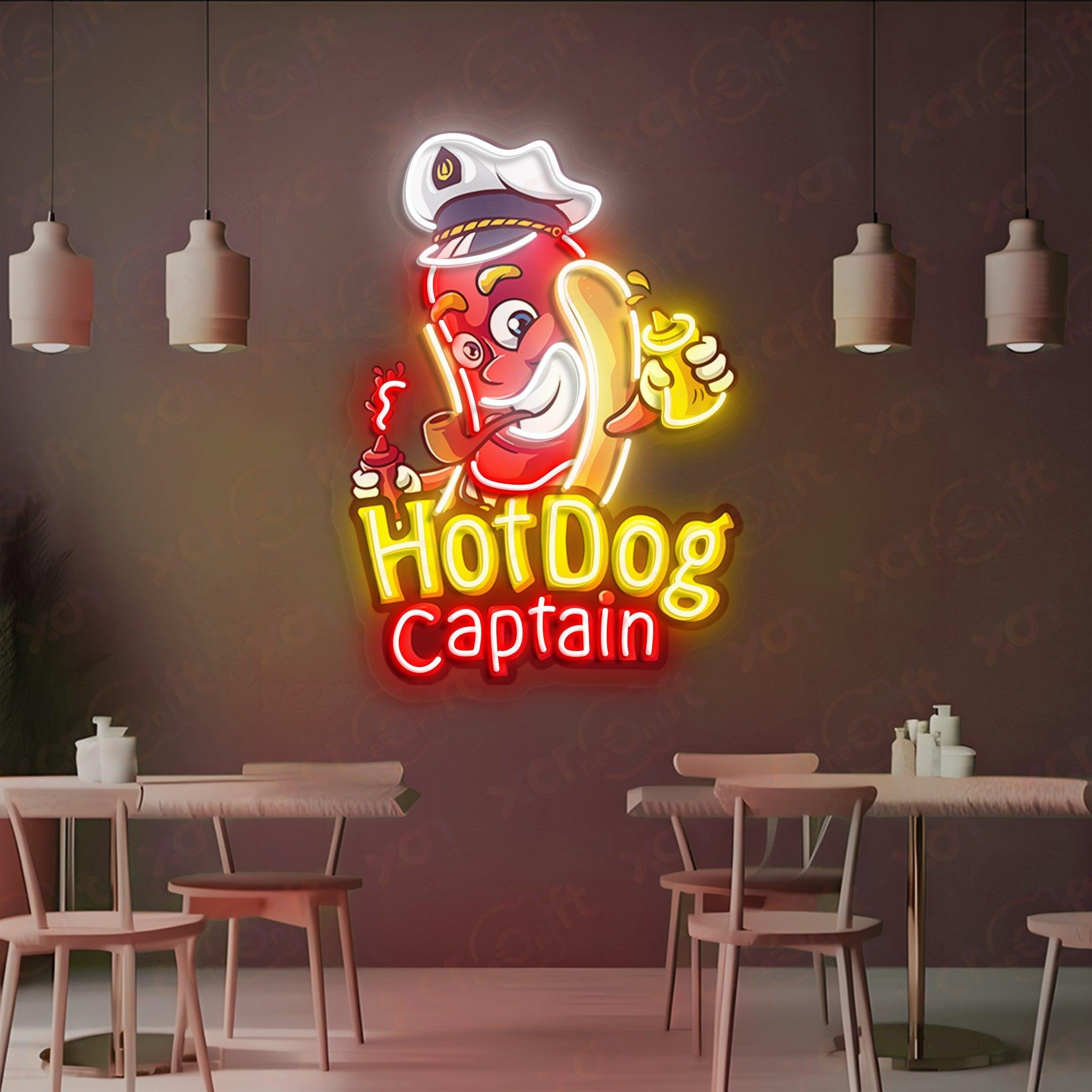 Hotdog UV Printed LED Neon Sign