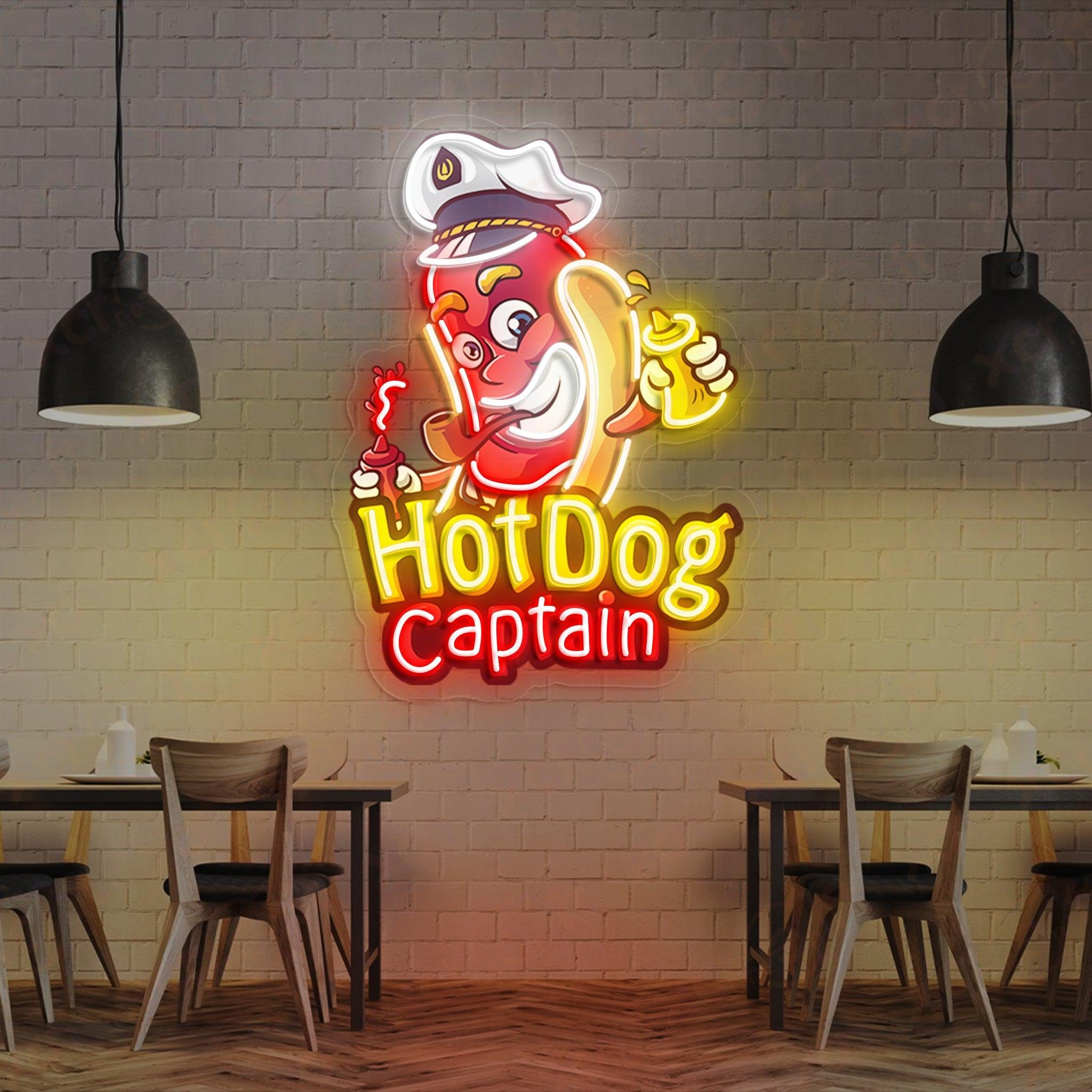 Hotdog UV Printed LED Neon Sign