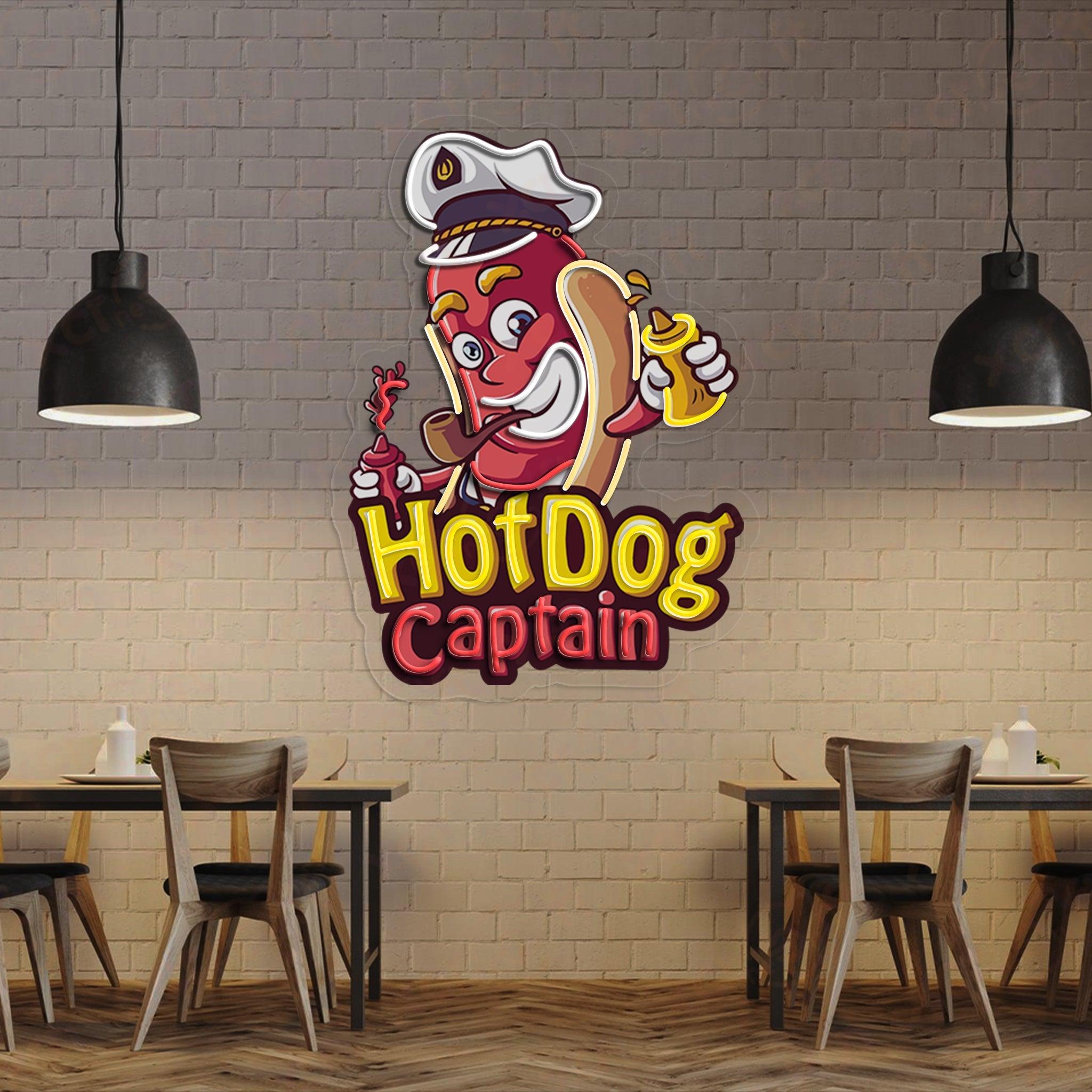 Hotdog UV Printed LED Neon Sign