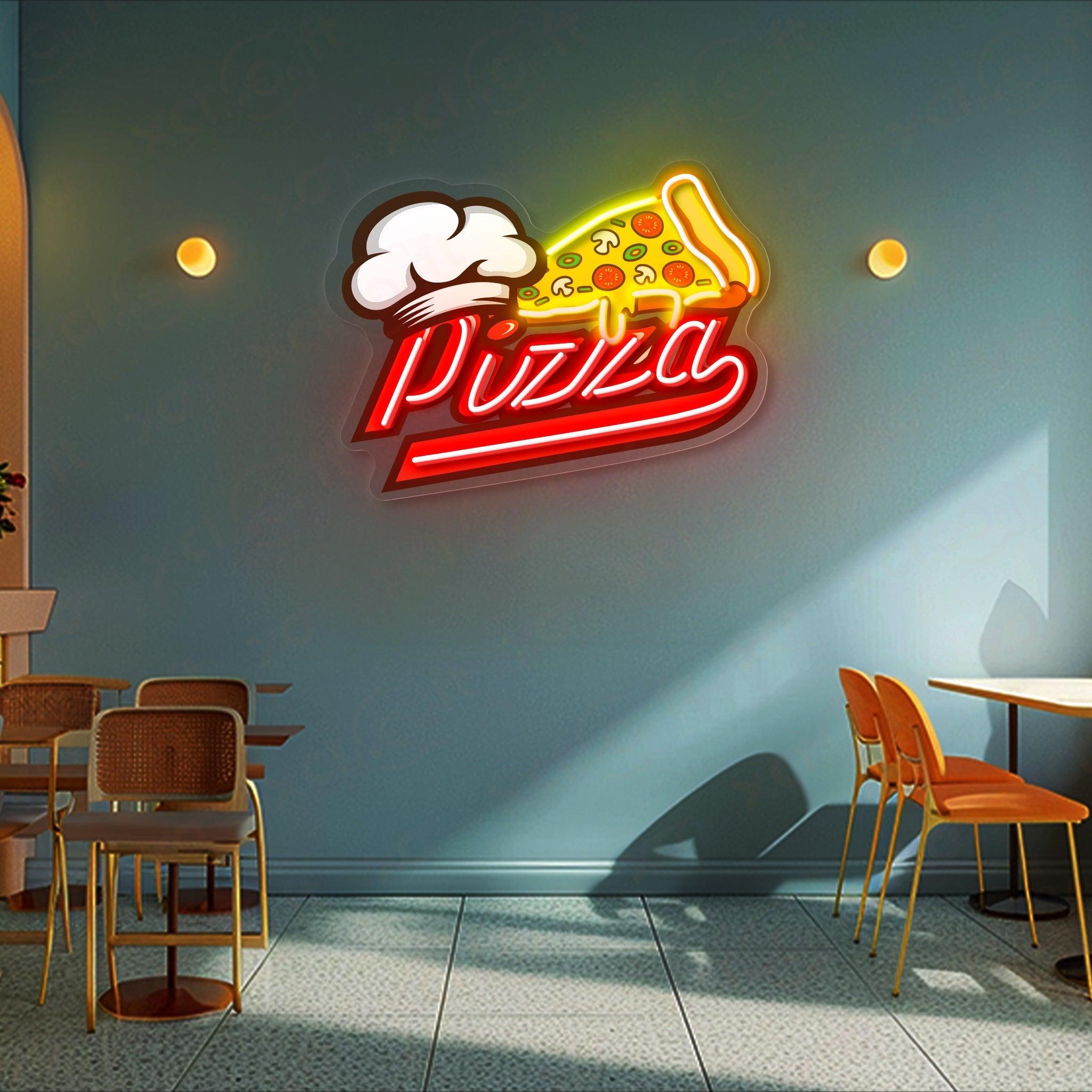 Pizza Shop Sign Printed LED Neon Sign