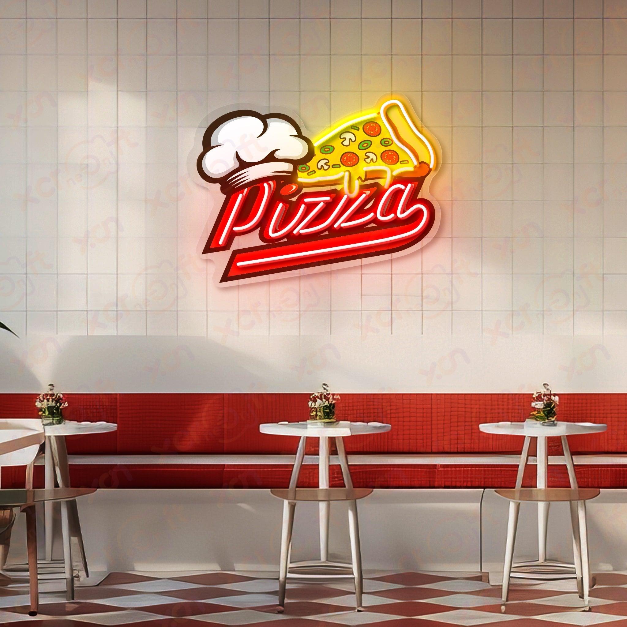 Pizza Shop Sign Printed LED Neon Sign